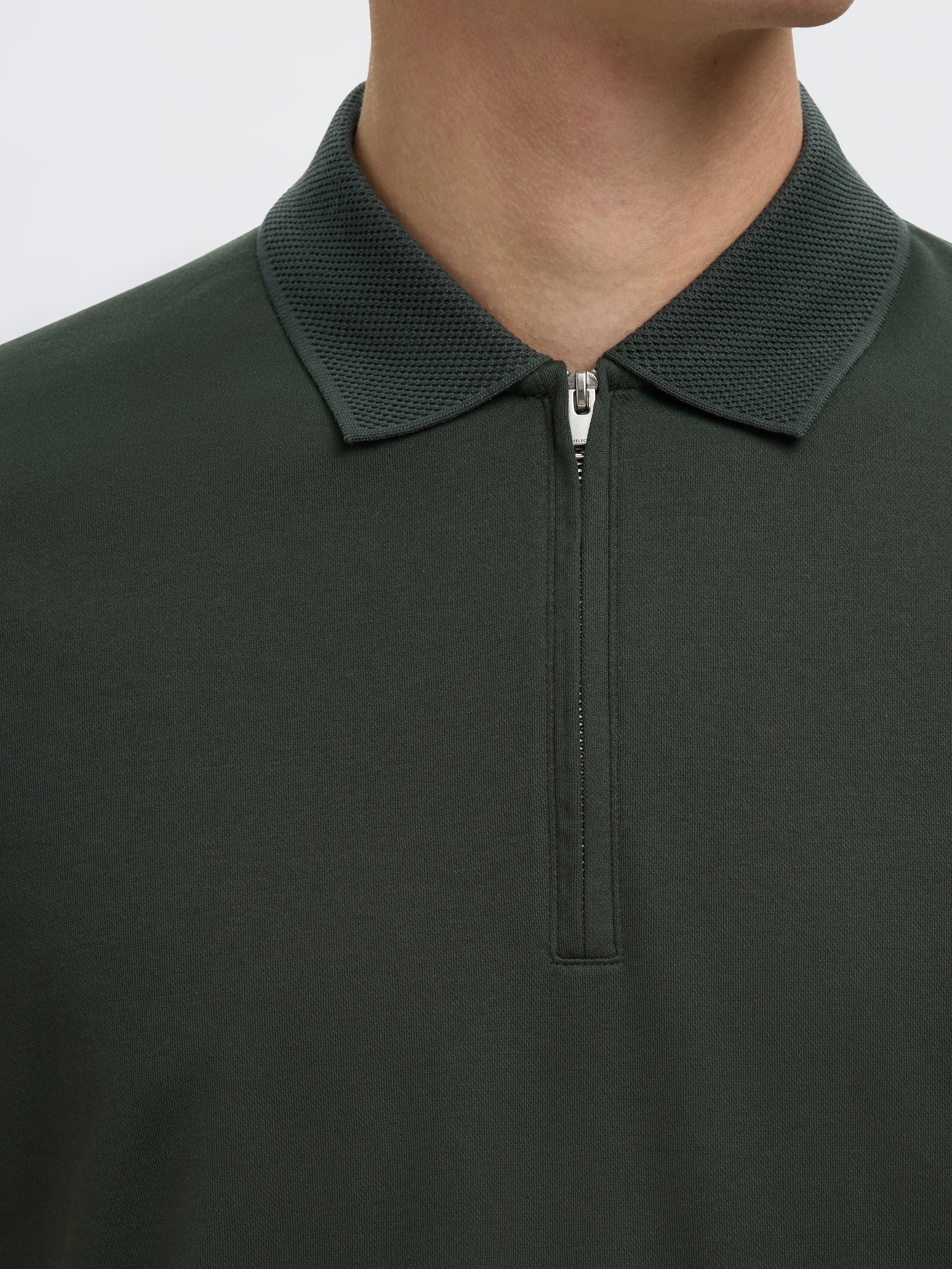 SELECTED HOMME Poloshirt »SLHFAVE ZIP SS POLO NOOS«