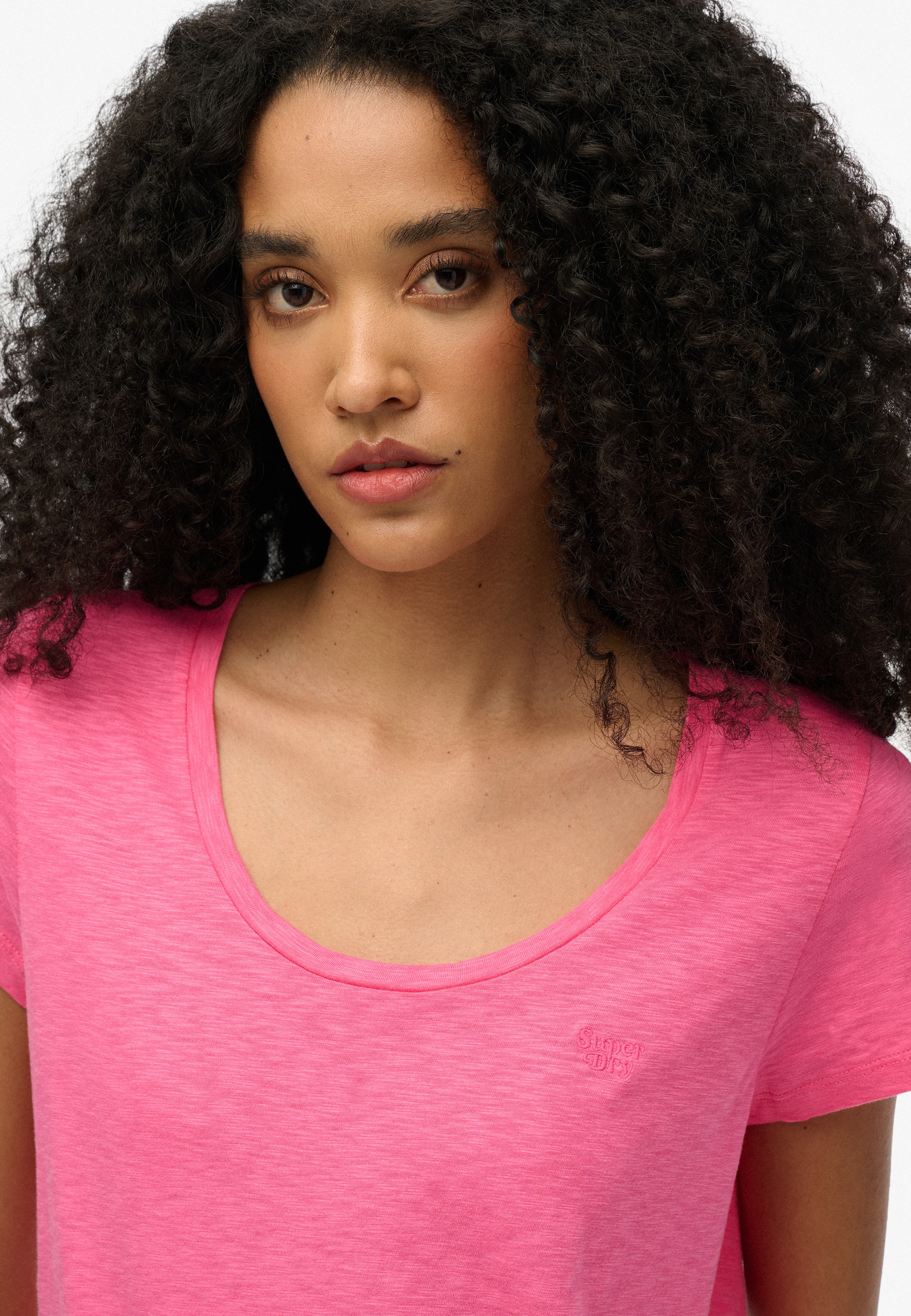 Superdry Kurzarmshirt »SCOOP NECK TEE«