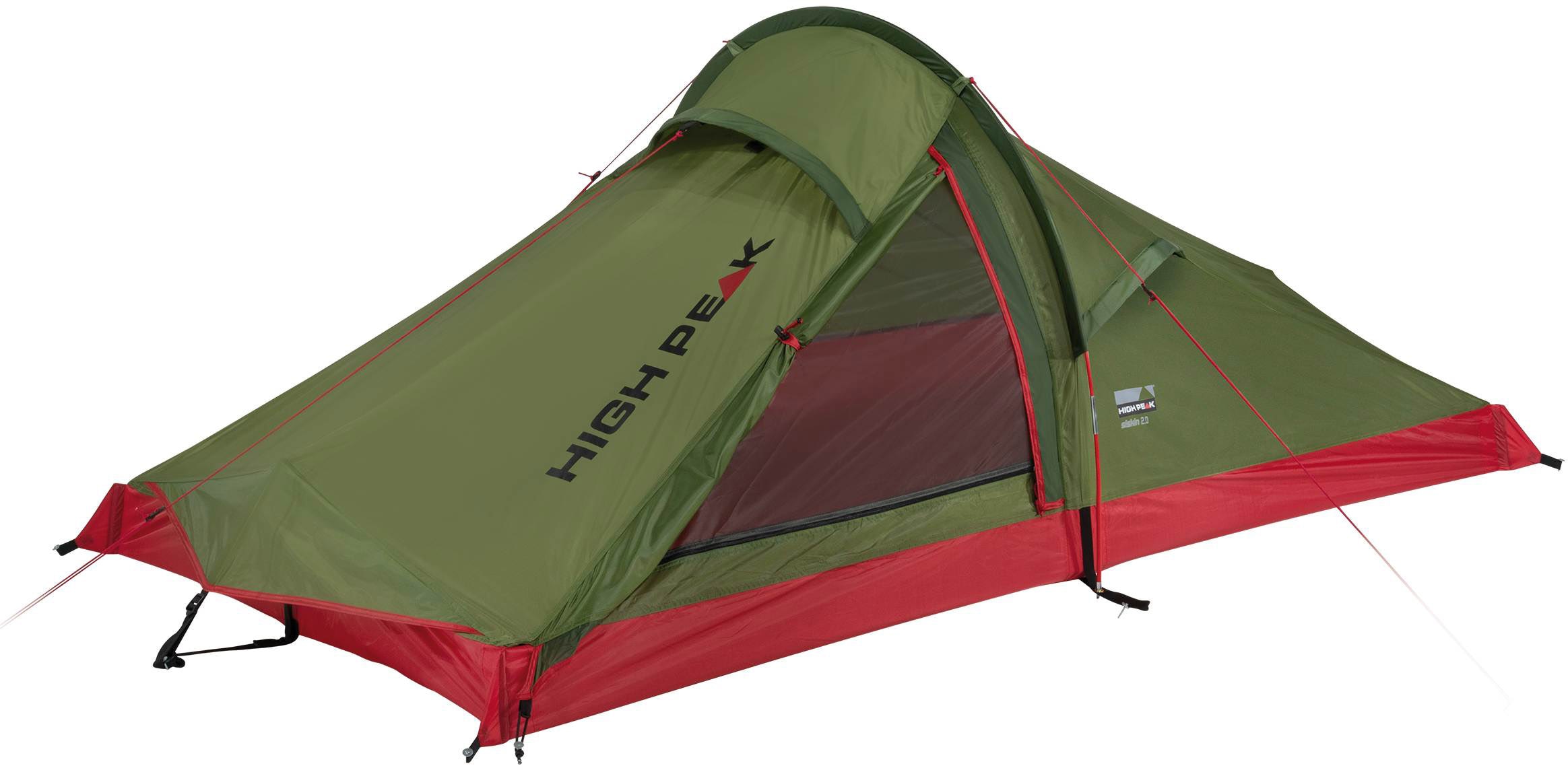High Peak Einbogenzelt »Siskin 2.0 LW«, 2 Personen, Aluminiumgestänge
