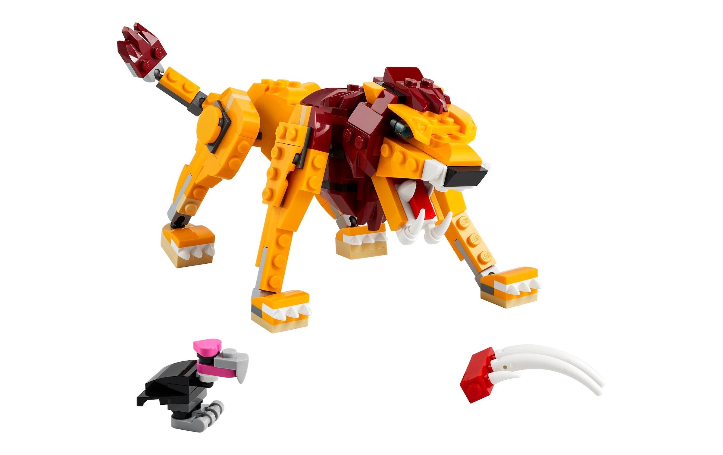 LEGO® Konstruktionsspielsteine »Wilder Löwe 31112«