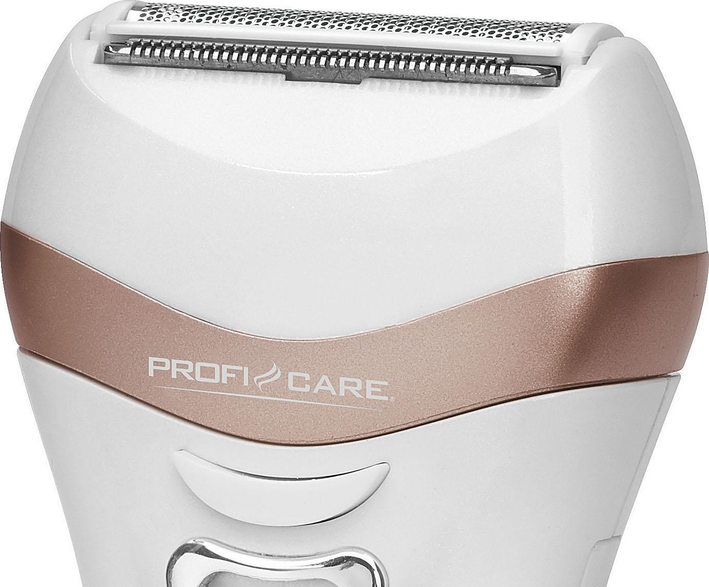 ProfiCare Elektrorasierer »Lady Beauty Set PC-LBS 3002«, 3 St. Aufsätze, Lady Shaver und Hornhautentferner in Einem