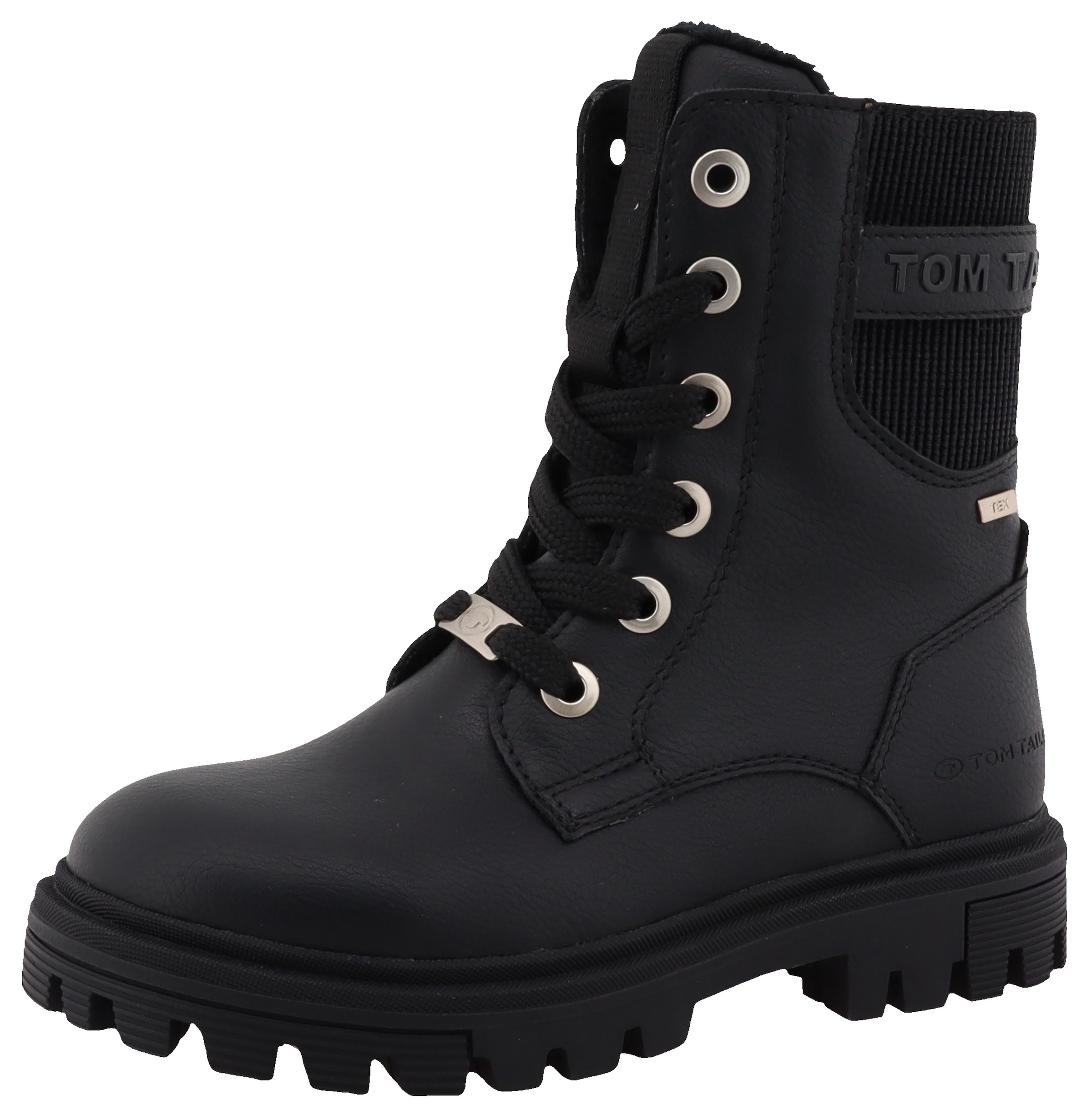 TOM TAILOR Winterboots , Schnürstiefelette, Winterstiefelette mit TEX-Membran, bequeme Form