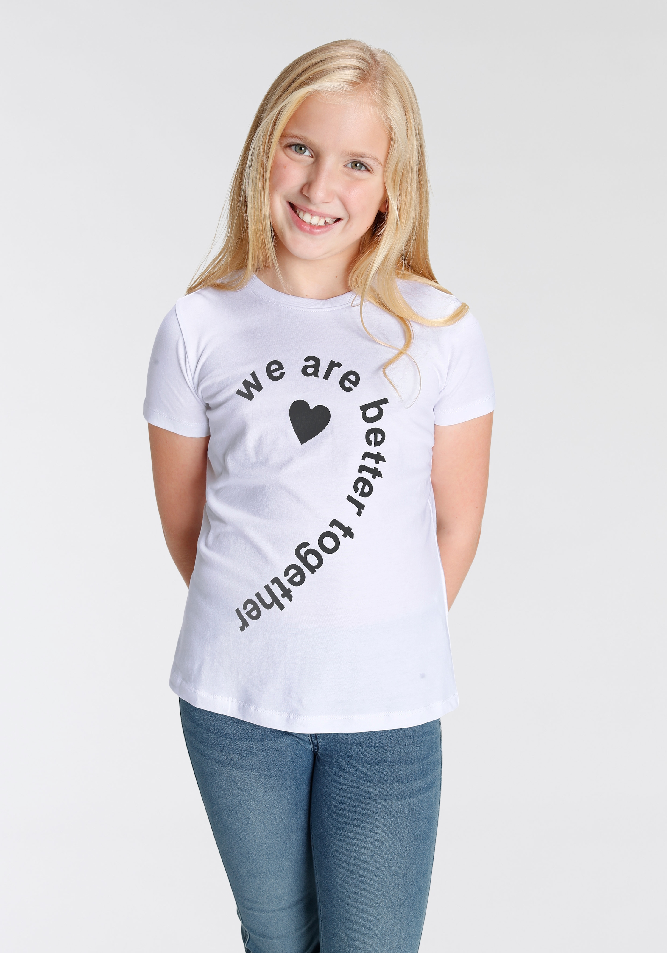 ✵ KIDSWORLD T-Shirt »we are tlg.), 2 Jelmoli-Versand | Basic online Form (Packung, entdecken better together«