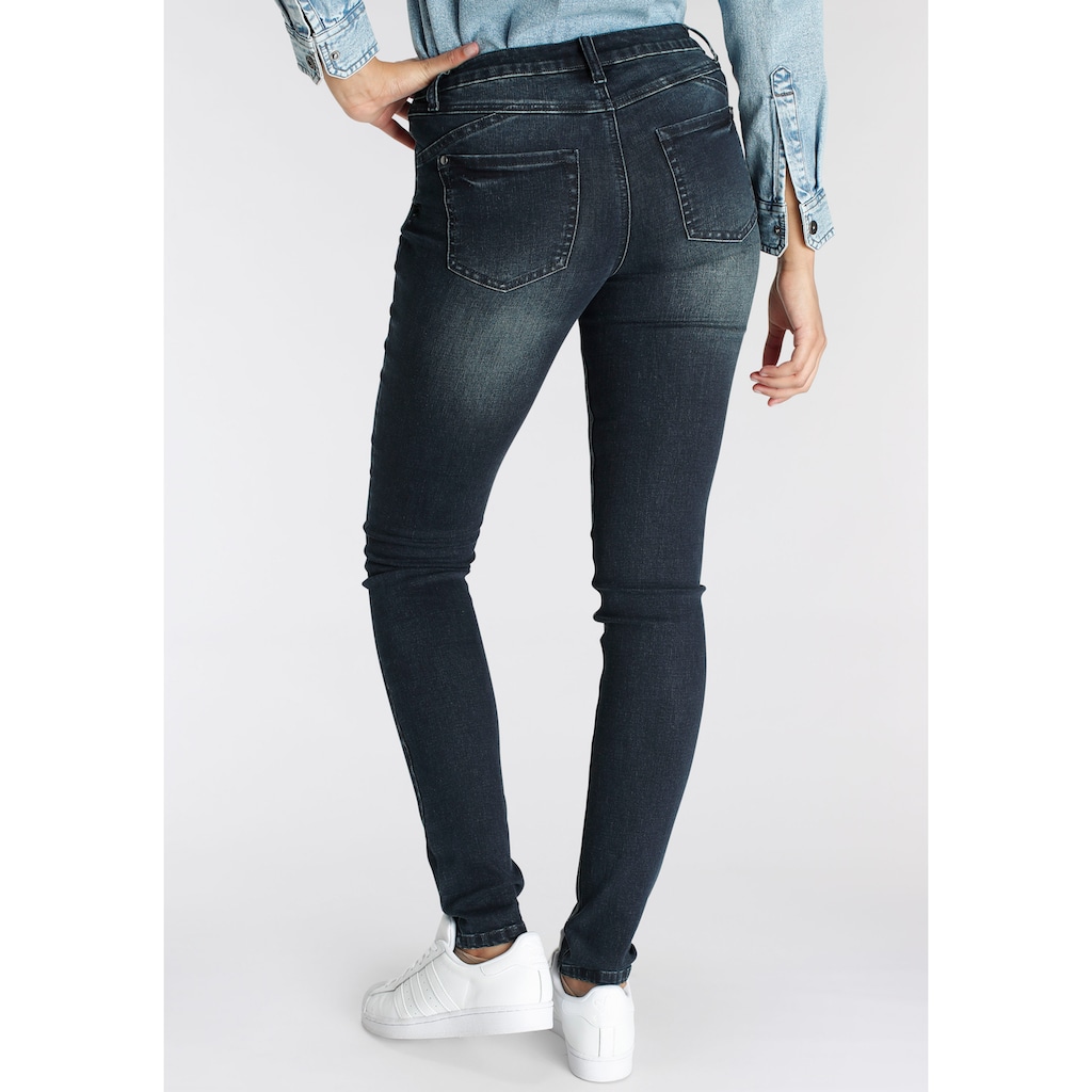 Arizona Skinny-fit-Jeans, Normale Leibhöhe