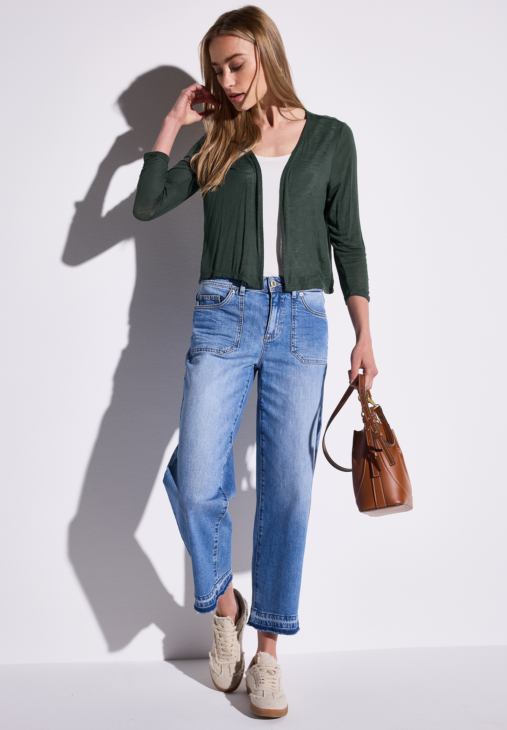 STREET ONE Shirtjacke »Style Suse«, mit Stretchanteil