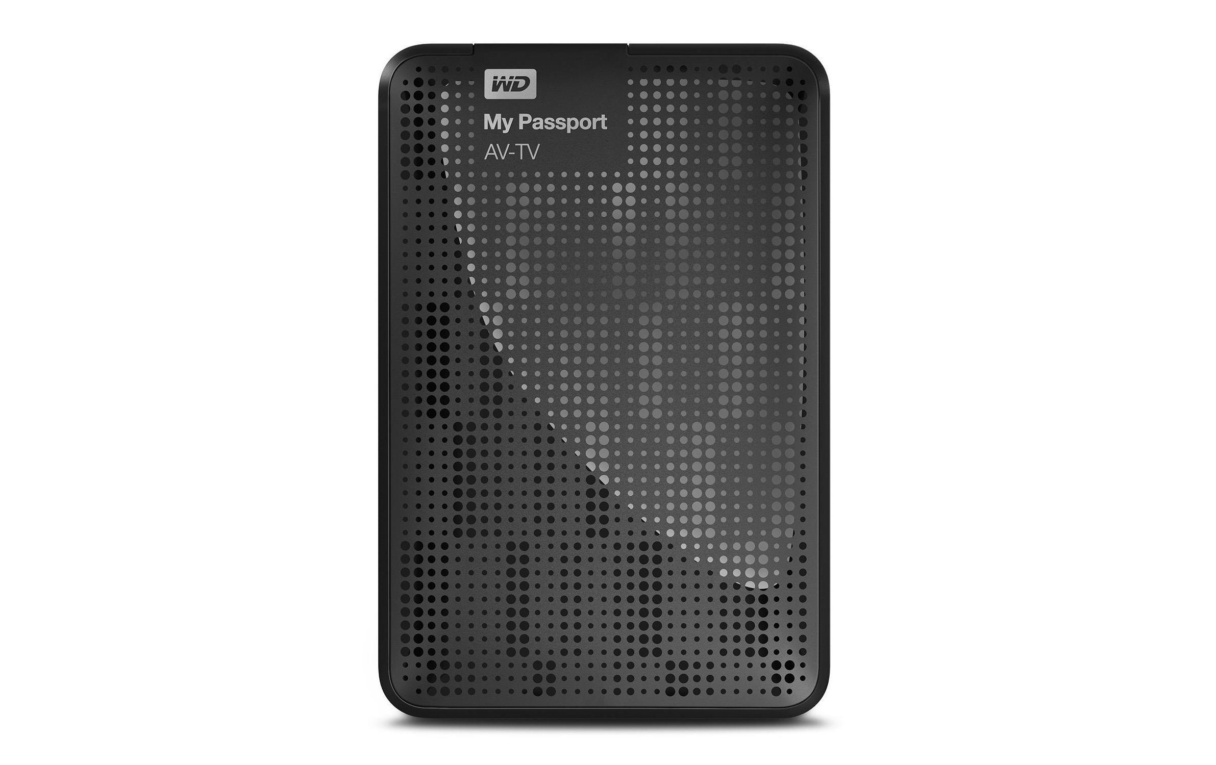 Western Digital externe HDD-Festplatte »Externe Festplatte My Passport AV-TV 1 TB«