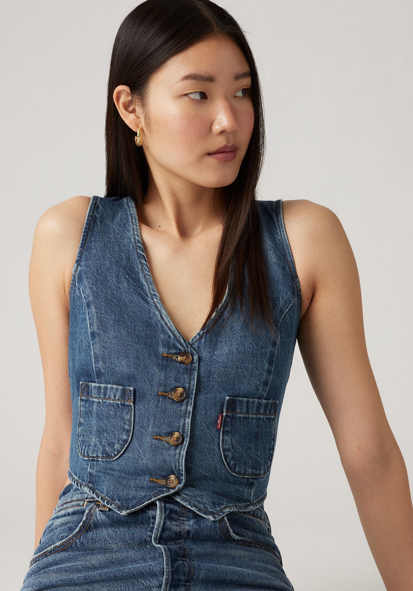 Levi's® Jeansweste »TAILORED VEST DENIM«