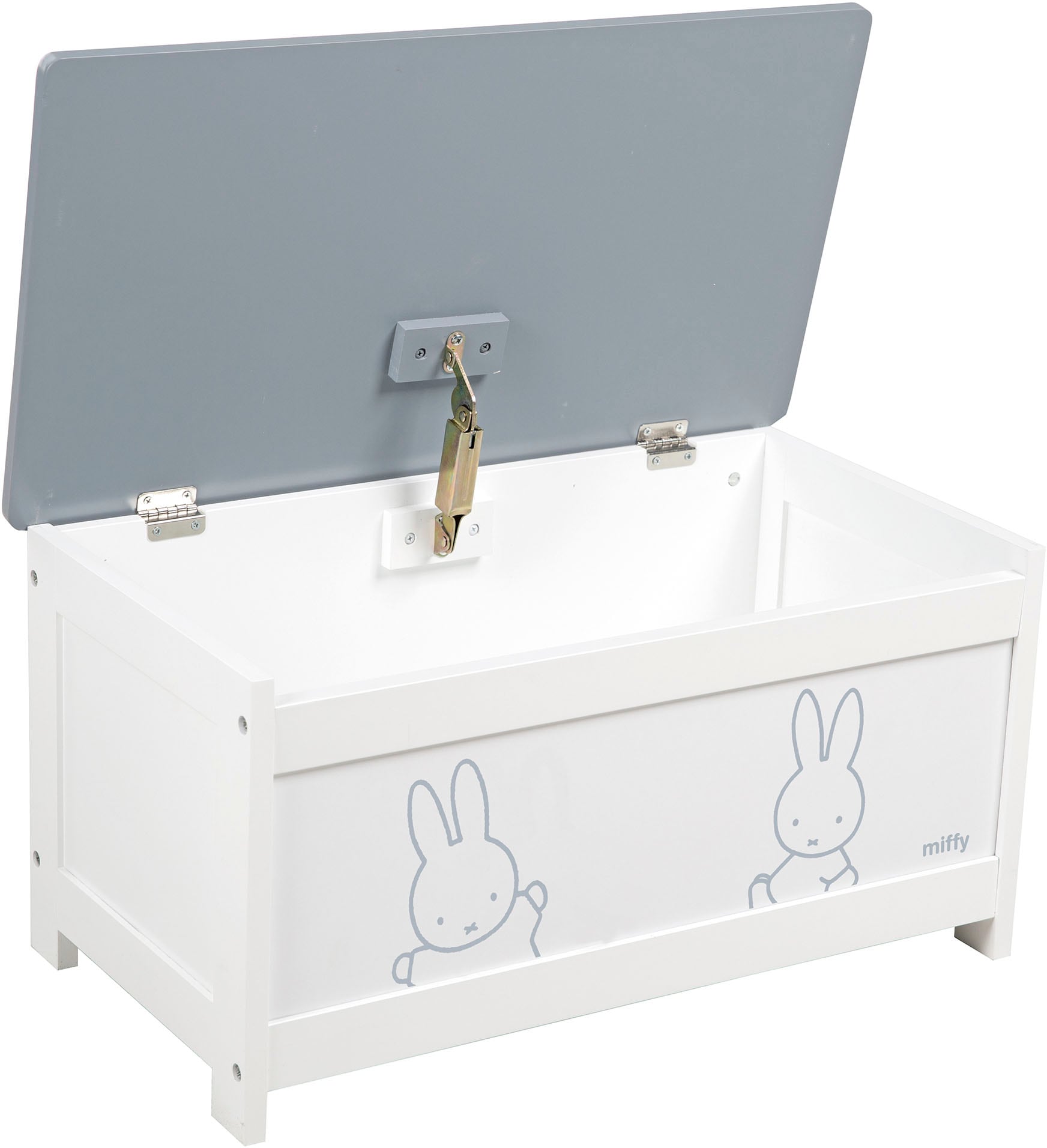 roba® Truhe »miffy®, weiss«, mit Deckelbremse; fürs Kinderzimmer