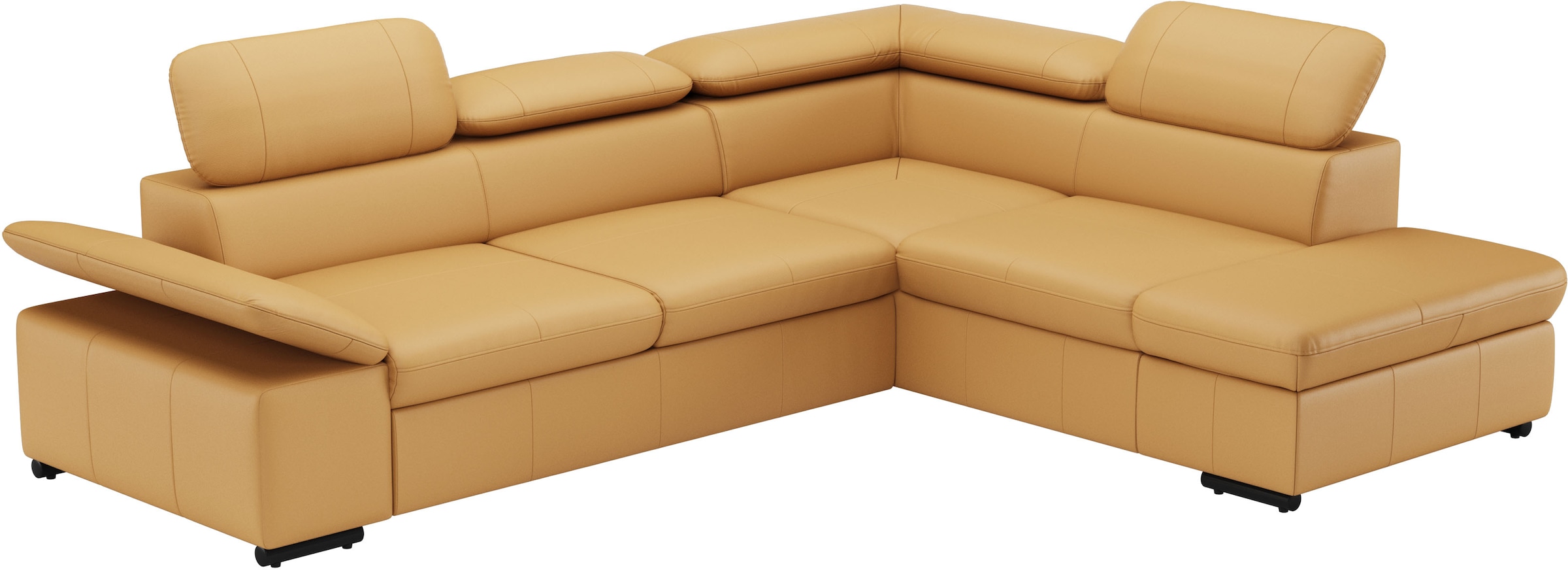 sit&more Ecksofa »Alcudia L-Form«, wahlweise mit Bettfunktion