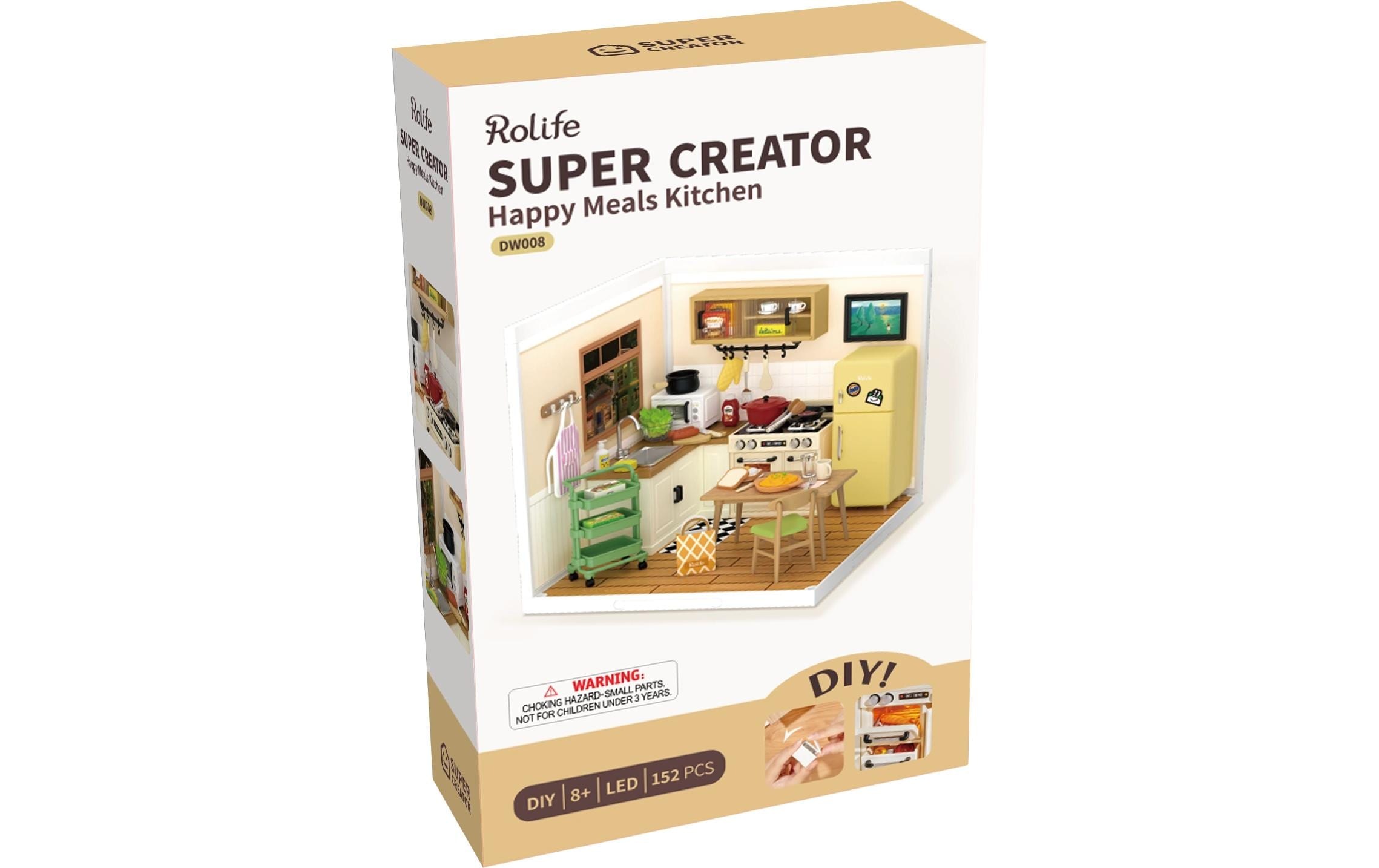 Modellbausatz "RoboTime Fröhliche Mahlzeiten Küche"