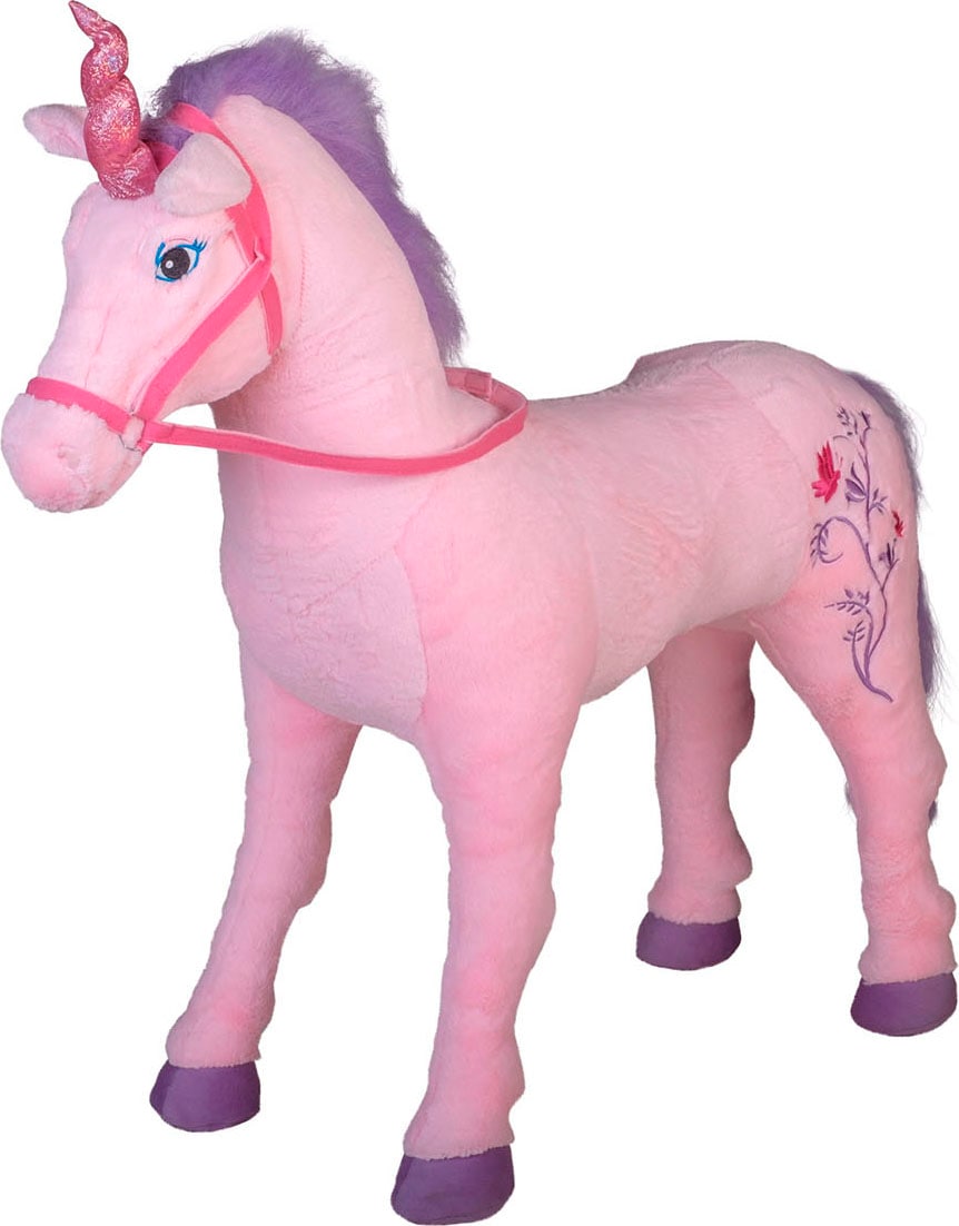 Happy People Stehpferd "Einhorn mit Stickerei" mit Sound