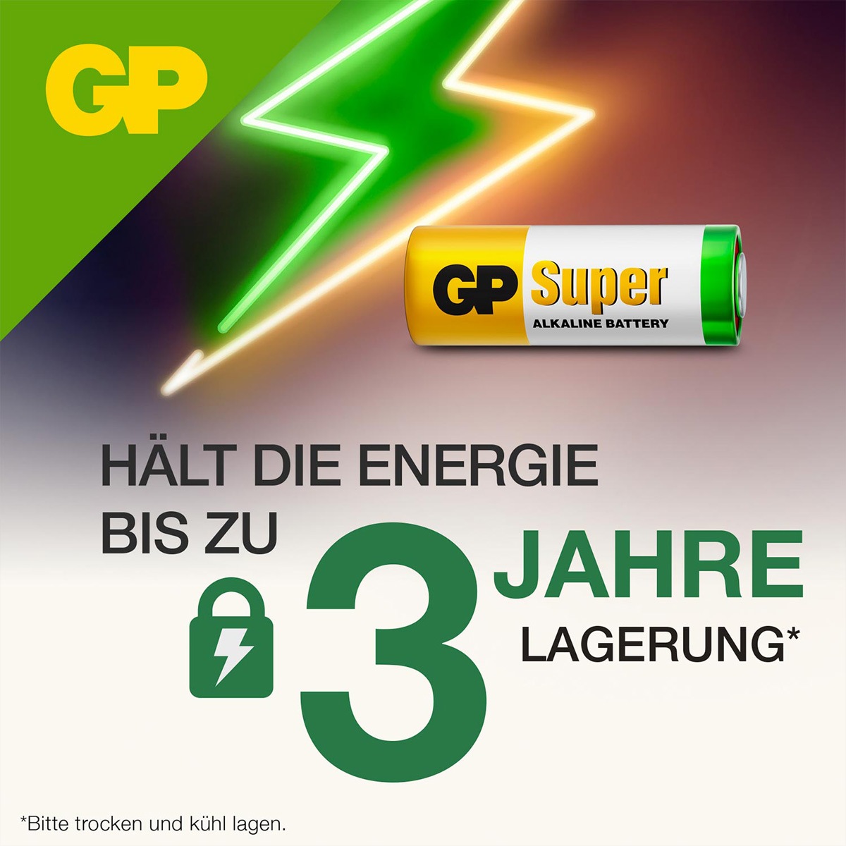 GP Batteries Akku-Ladestation »GP Super Batteries Alkaline N-Lady 2x, 1,5V«