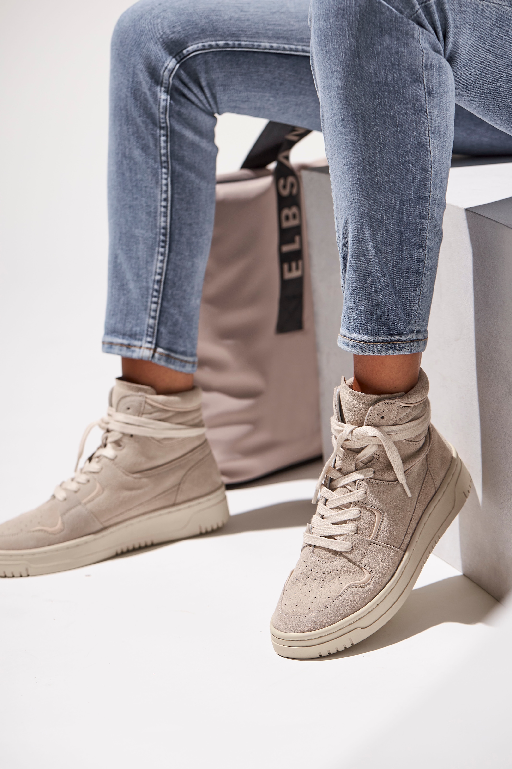Elbsand Shopper »Schultertasche«, grosse Handtasche, Henkeltasche, Tragetasche, Badetasche VEGAN