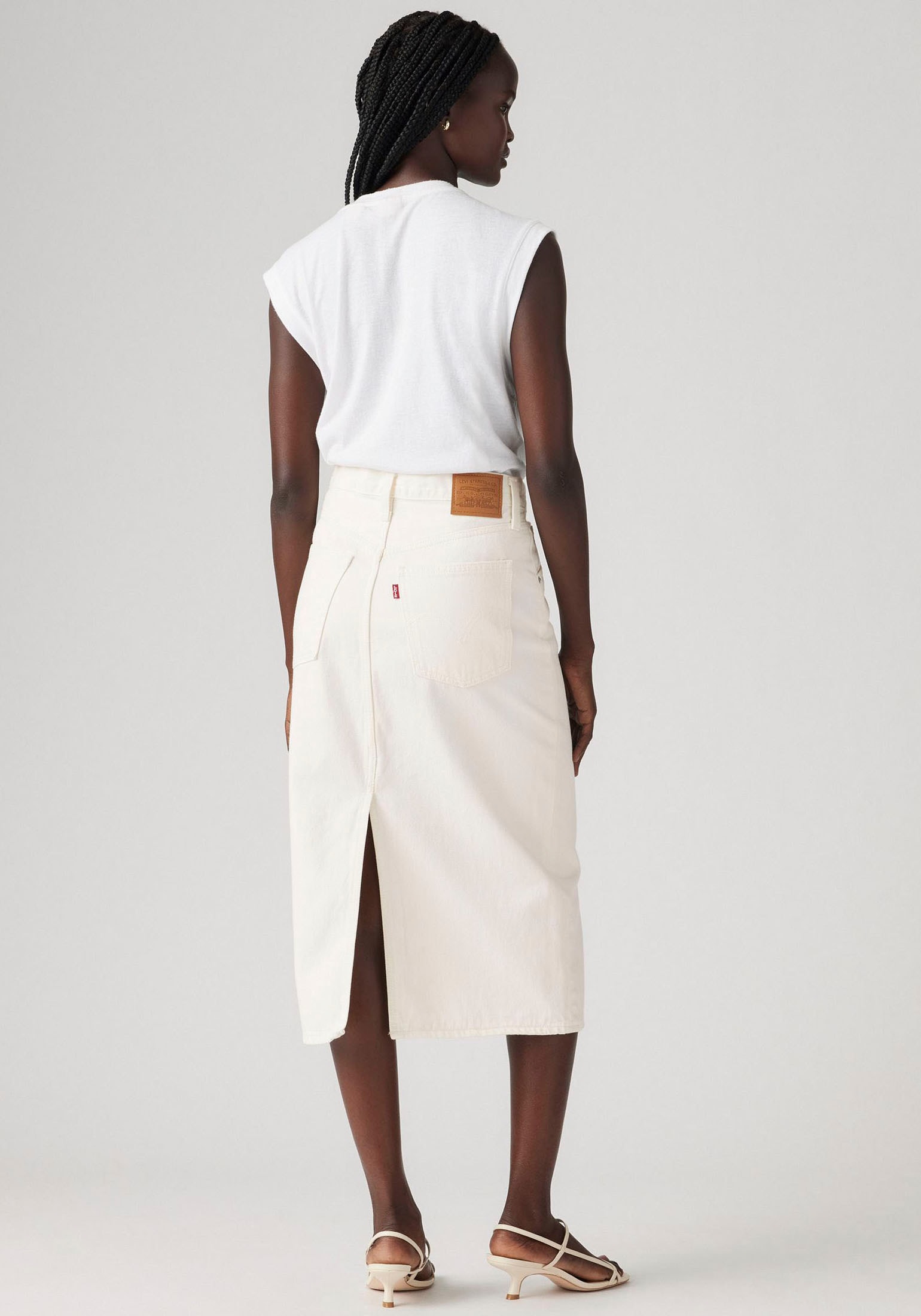 Levi's® Jeansrock »HR BACK SLIT SKIR«, mit Schlitz hinten