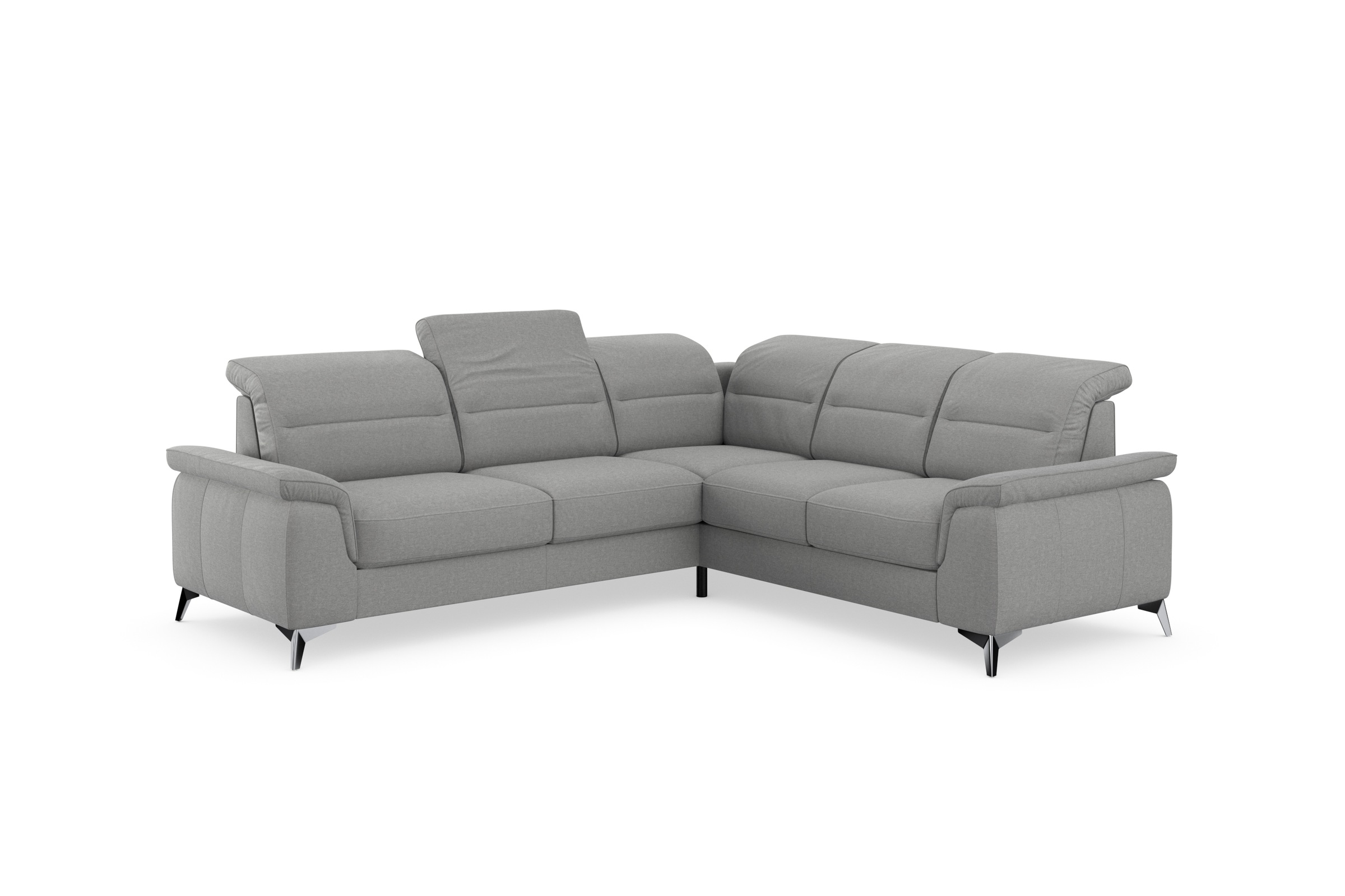 sit&more Ecksofa »Sinatra L-Form«, optional mit Kopfteilverstellung und Armteilfunktion