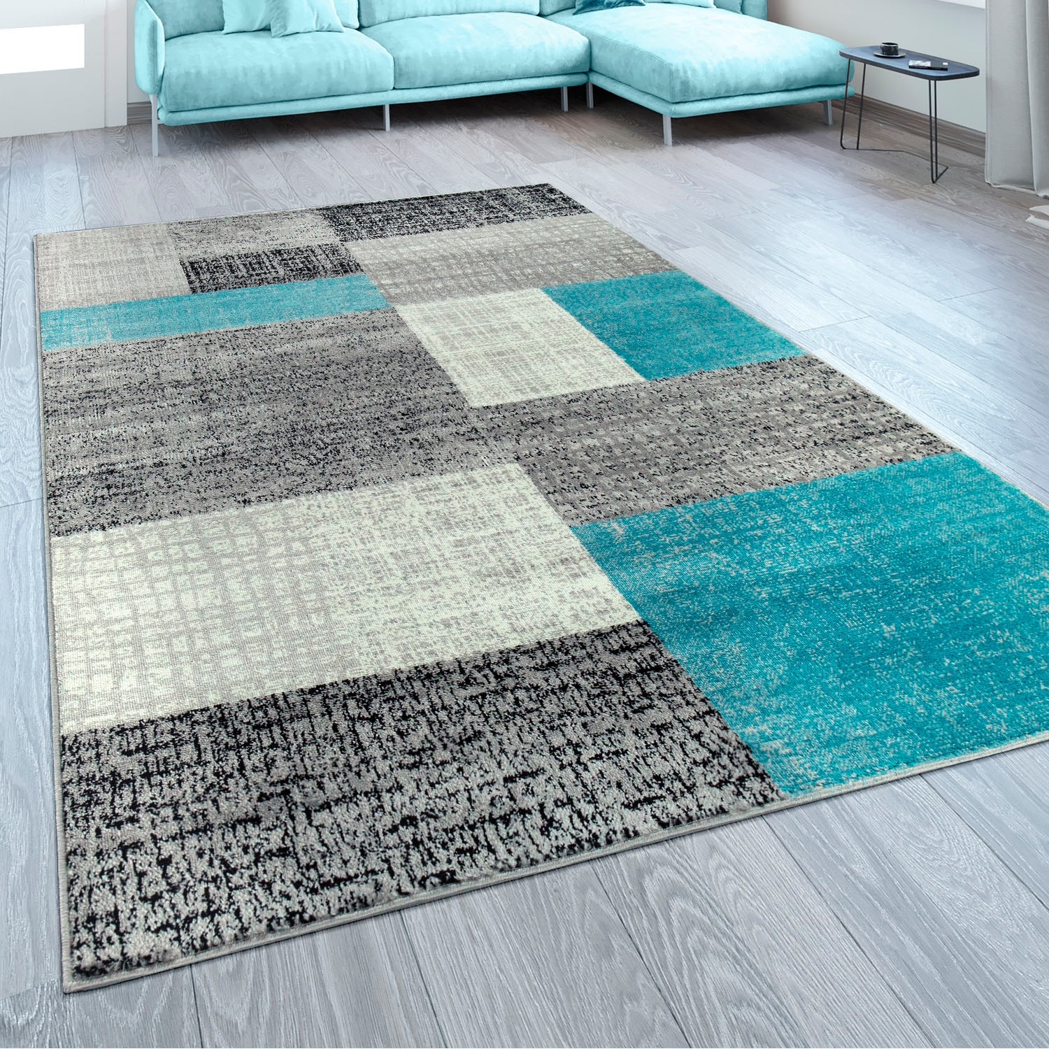 Paco Home Teppich modernes online kaufen »Sinai 075«, Design Patchwork | Kurzflor, Jelmoli-Versand rechteckig