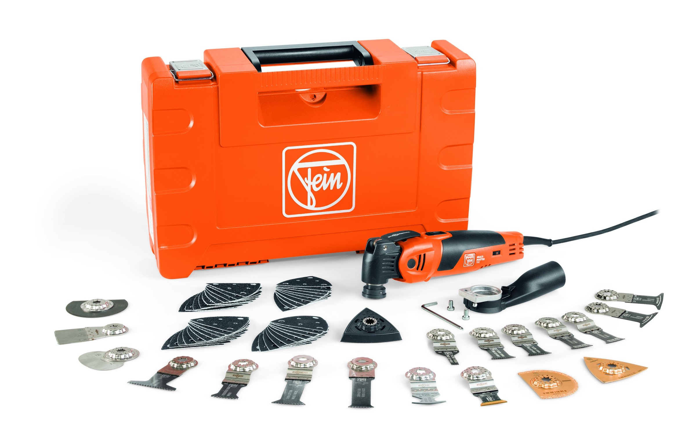 Fein Multischleifer »MultiMaster MM 700 Max Top«, (Schleifen, Schaben, Fräsen, Trennen, Schneiden)
