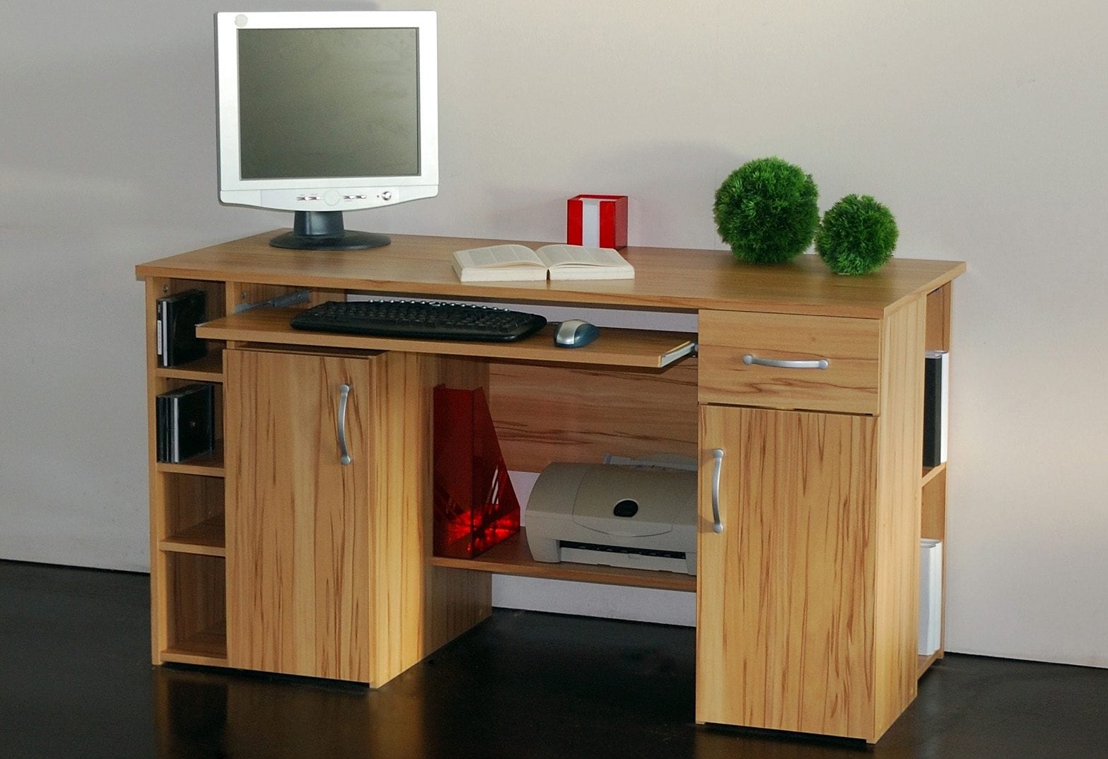 VOGL Möbelfabrik Schreibtisch »Tim«, mit 5 Fächern und Tastaturauszug, Made  in Germany online kaufen | Jelmoli-Versand