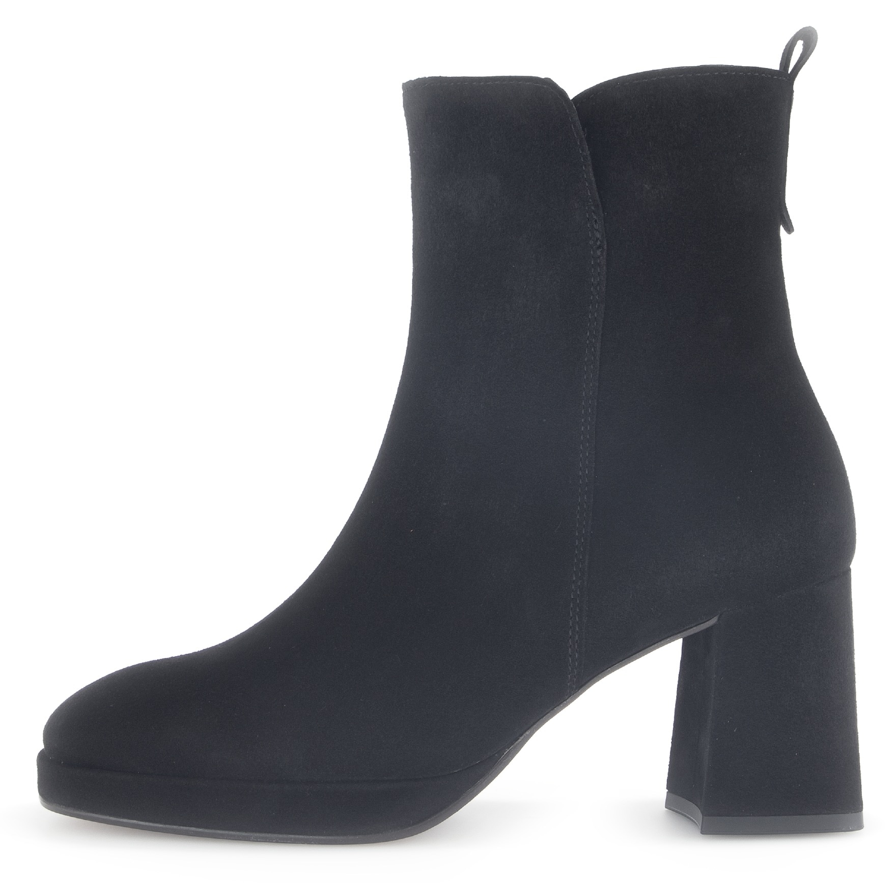 Gabor Stiefelette, Blockabsatz, Ankleboots mit praktischem Innenreissverschluss