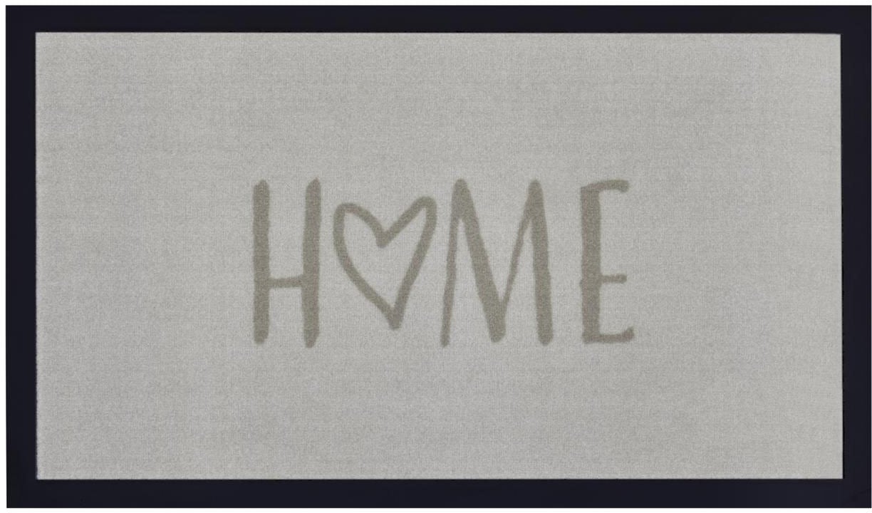 my home Fussmatte »Magne«, rechteckig, 5 mm Höhe, mit Spruch, Schrift Design,... kaufen