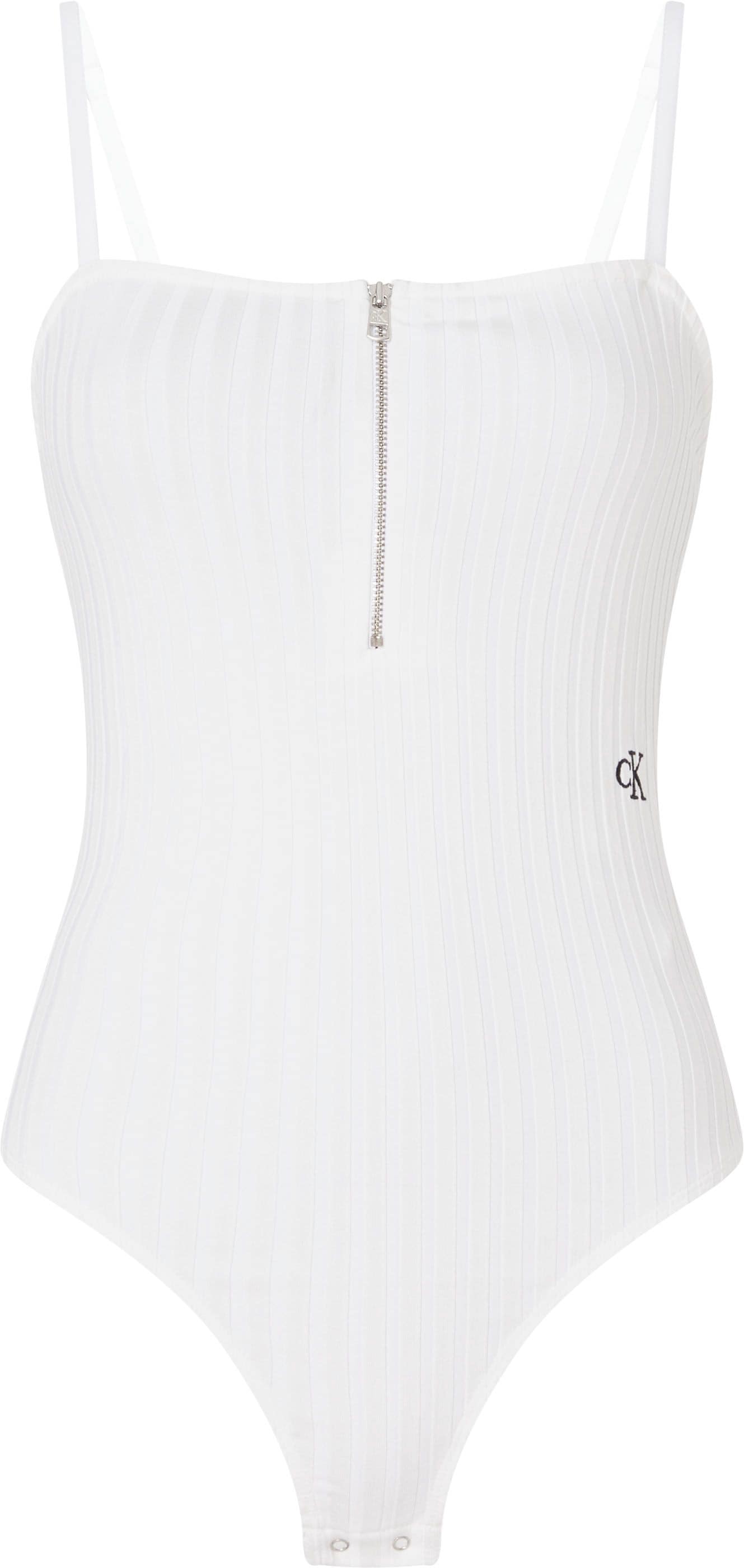 Calvin Klein Jeans Body »ZIPPER RIB STRAPPY«, mit halblangem Reissverschluss