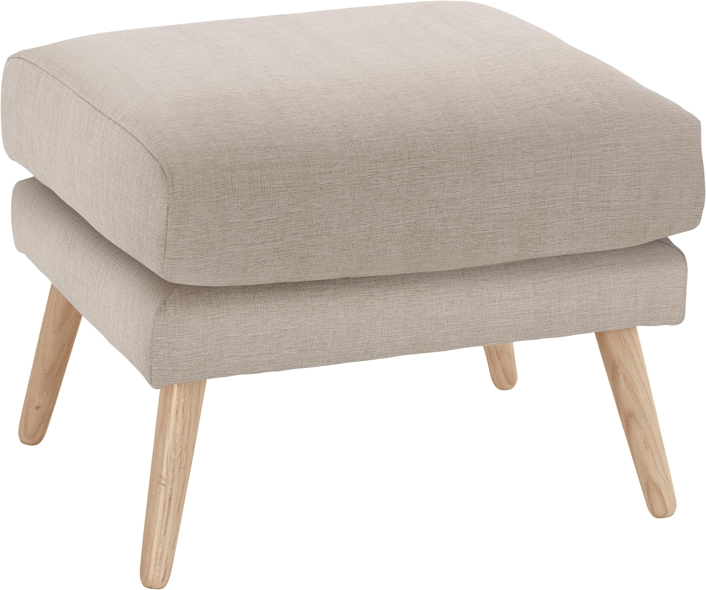 Hocker »Bille«, mit Eiche-Beinen, Design by Morten Georgsen