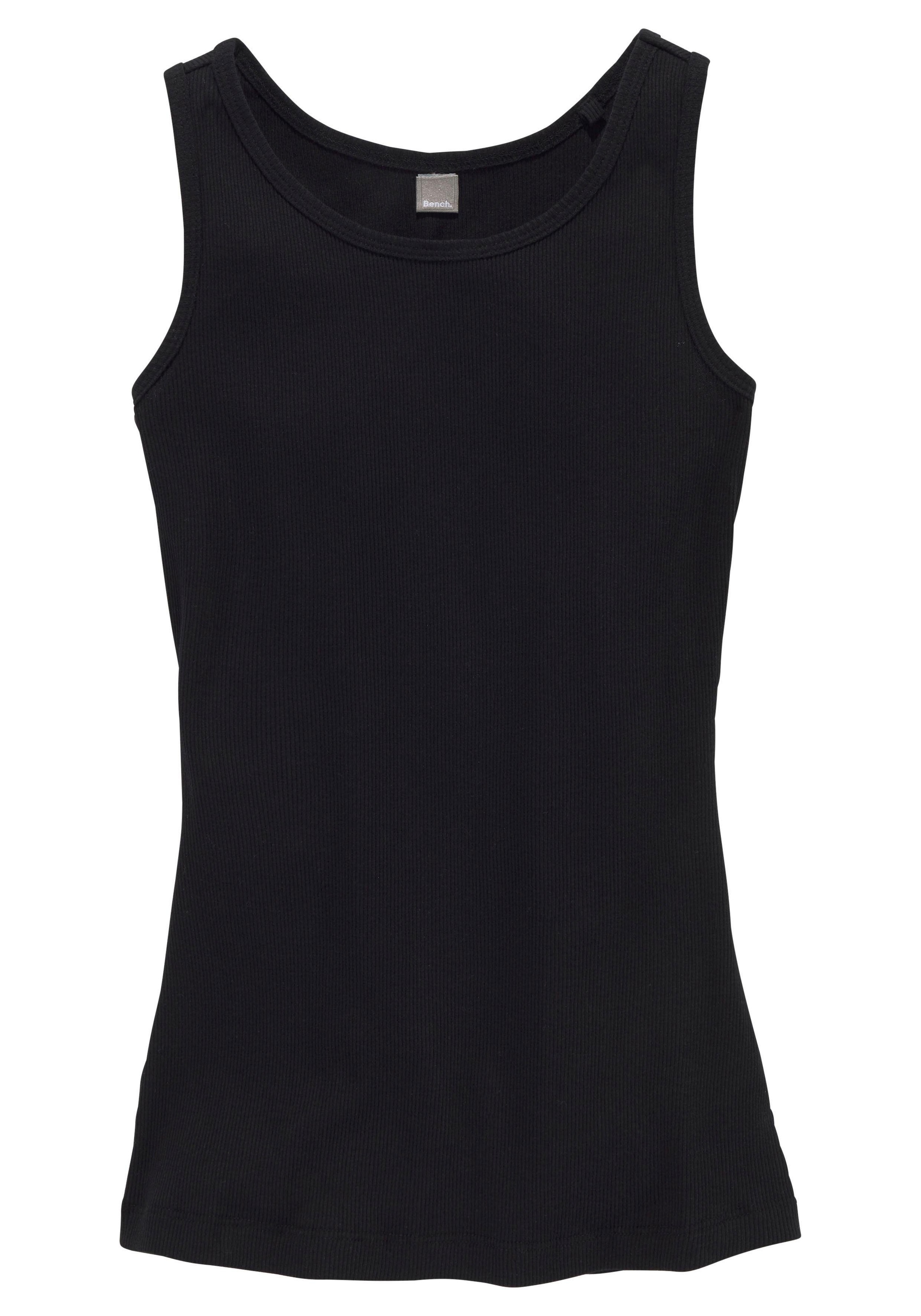 farbigem tlg., online | 2 ✵ (Set, Top), T-Shirt, Bench. mit Halsausschnitt mit Jelmoli-Versand kaufen