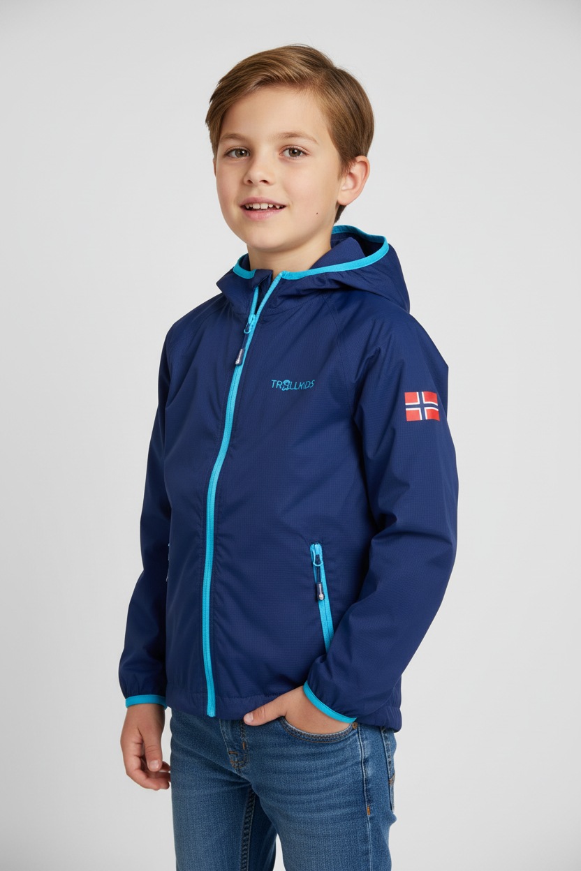 TROLLKIDS Windbreaker "KIDS FJELL RUNNING JACKET"