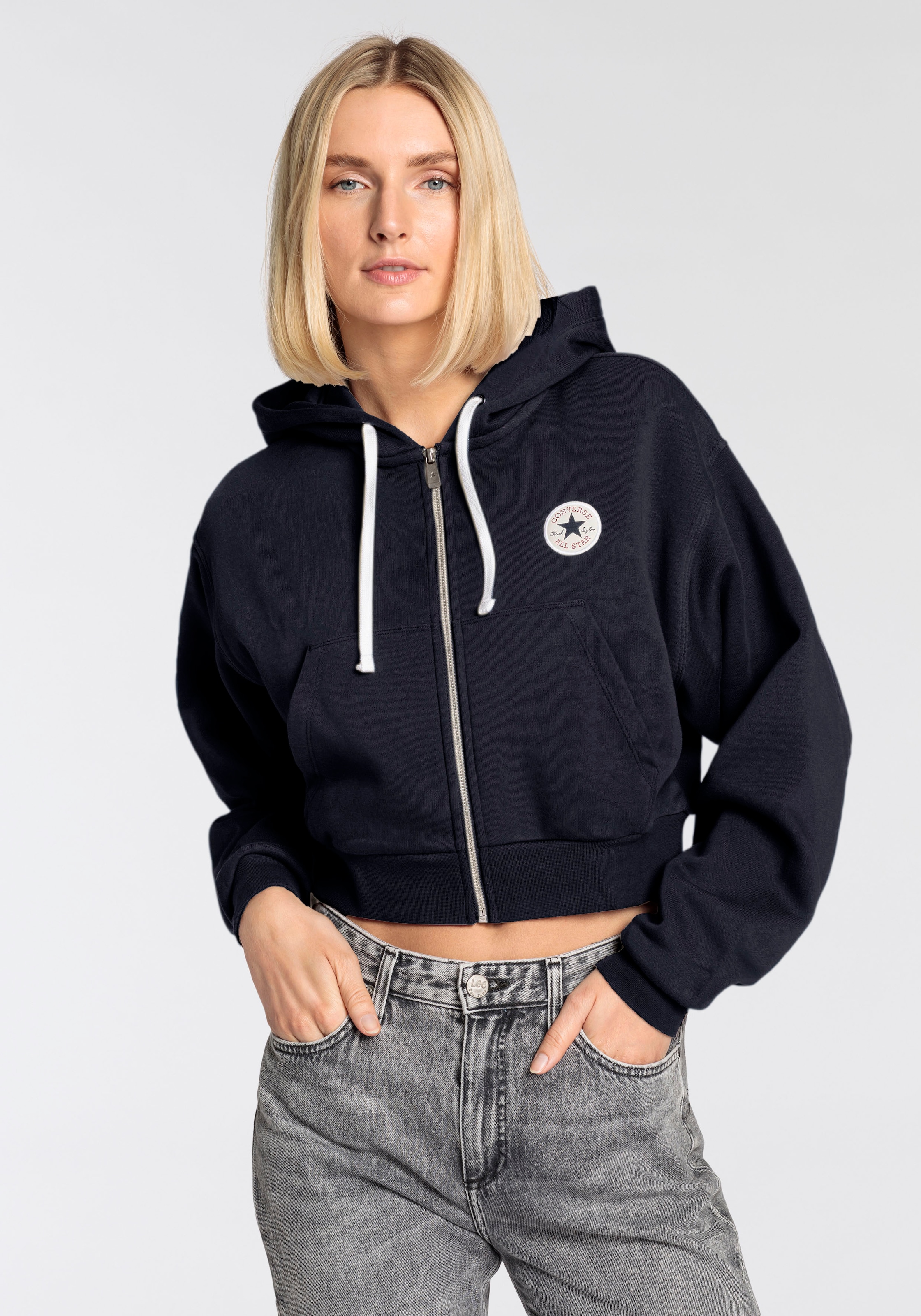 Sweatjacke »WOMEN'S CONVERSE RETRO FULL-ZIP HOODIE«