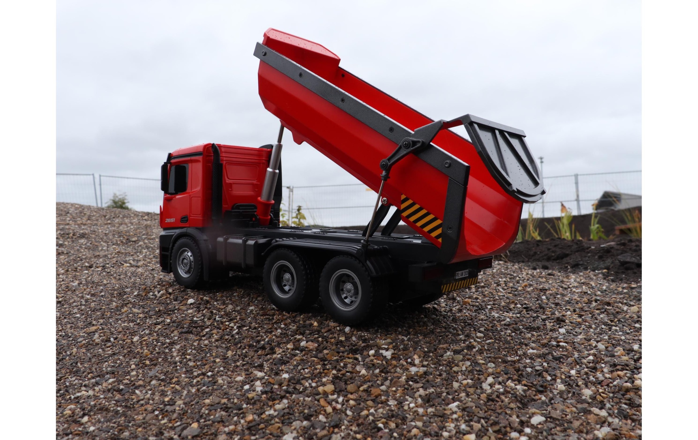 Amewi RC-LKW »Muldenkipper Mercedes-Benz Arocs 6x4, Rot RTR«