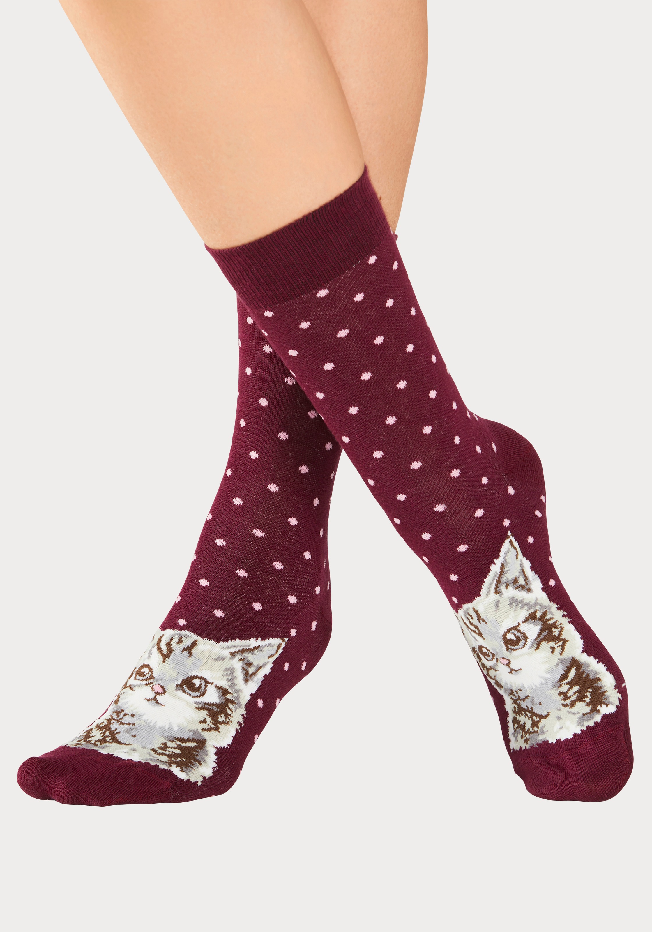 H.I.S Socken, (Packung), mit unterschiedlichen Tiermotiven