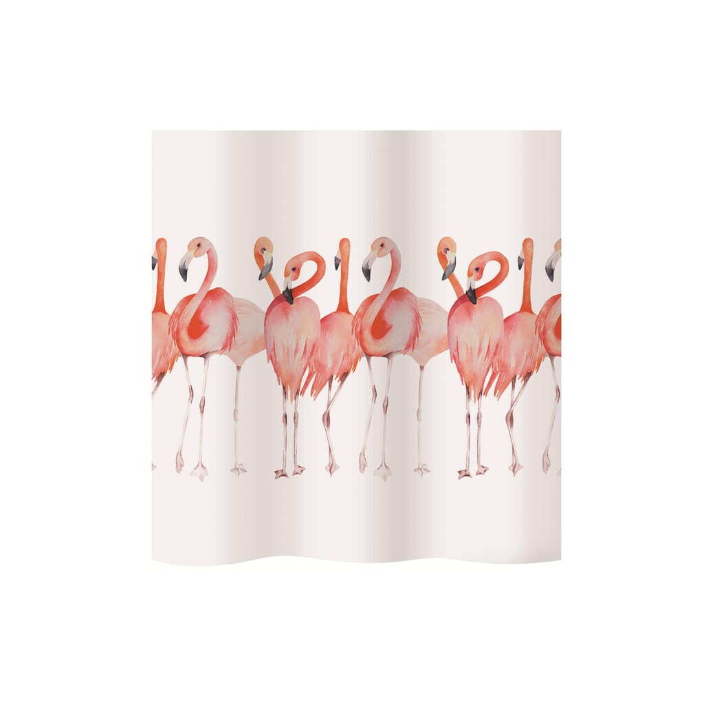diaqua® Duschvorhang »Flamingo«