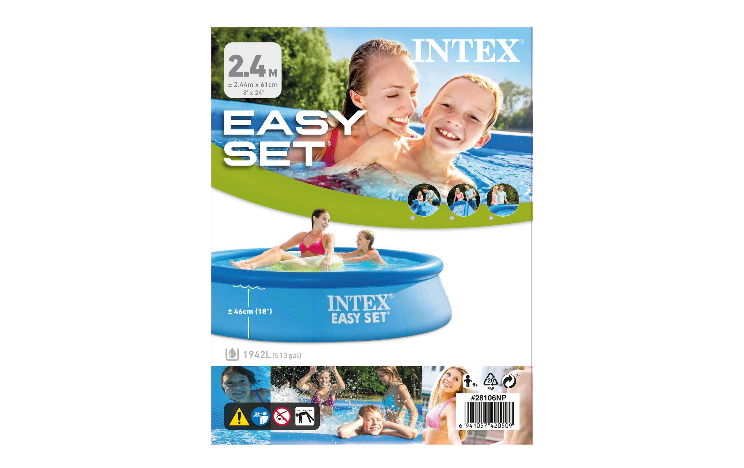 Intex Pool »Easy Set 244 x 61 cm«