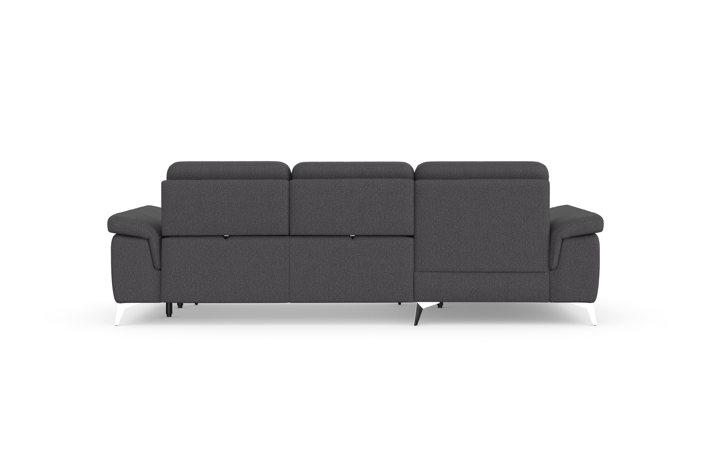sit&more Ecksofa »Padua L-Form«, inklusive Sitztiefenverstellung, Armteilfunktion und Federkern