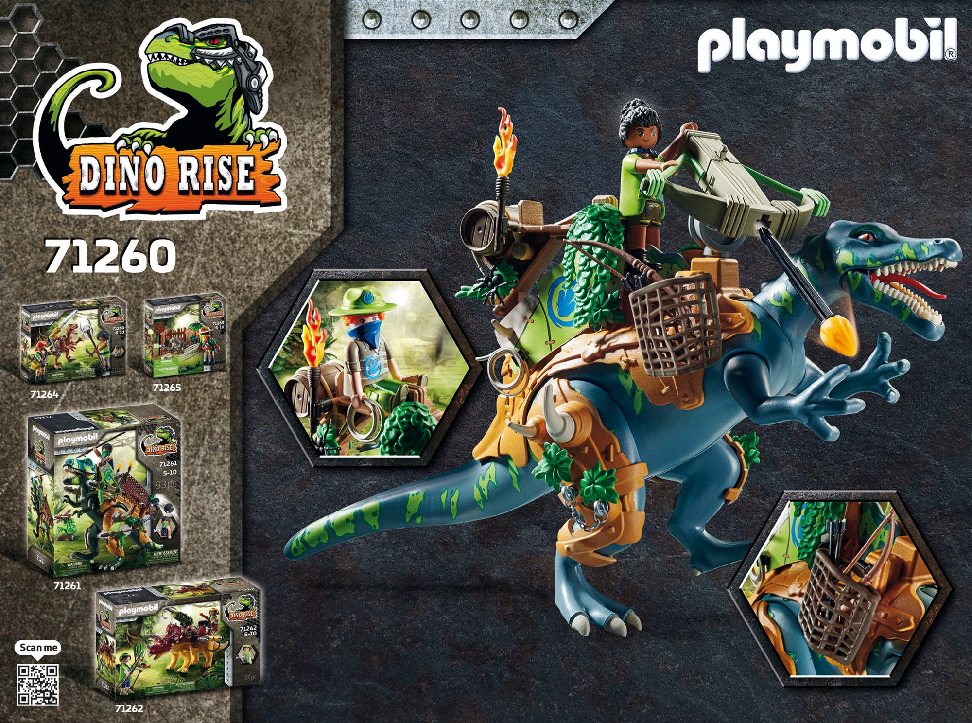 Playmobil Dino Rise - Spinosaurus baby 71265