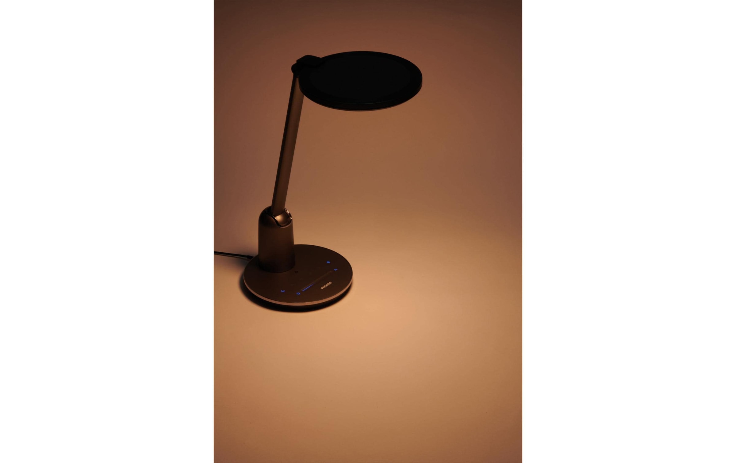 Philips LED Tischleuchte »Einstein grau 630 lm TouchDimmer«, 1 flammig