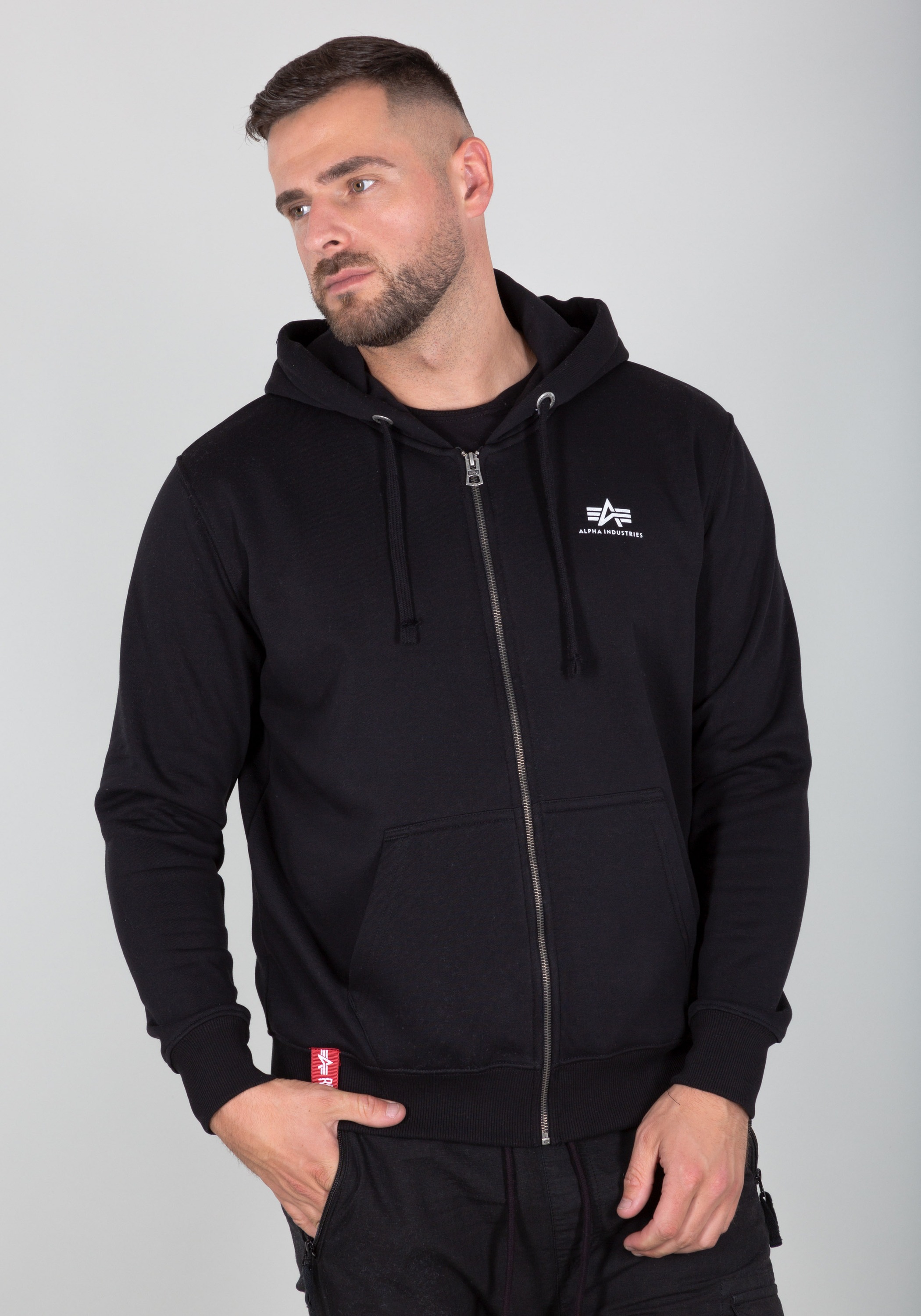 Alpha Industries Hoodie "Basic Zip Hoodie SL"