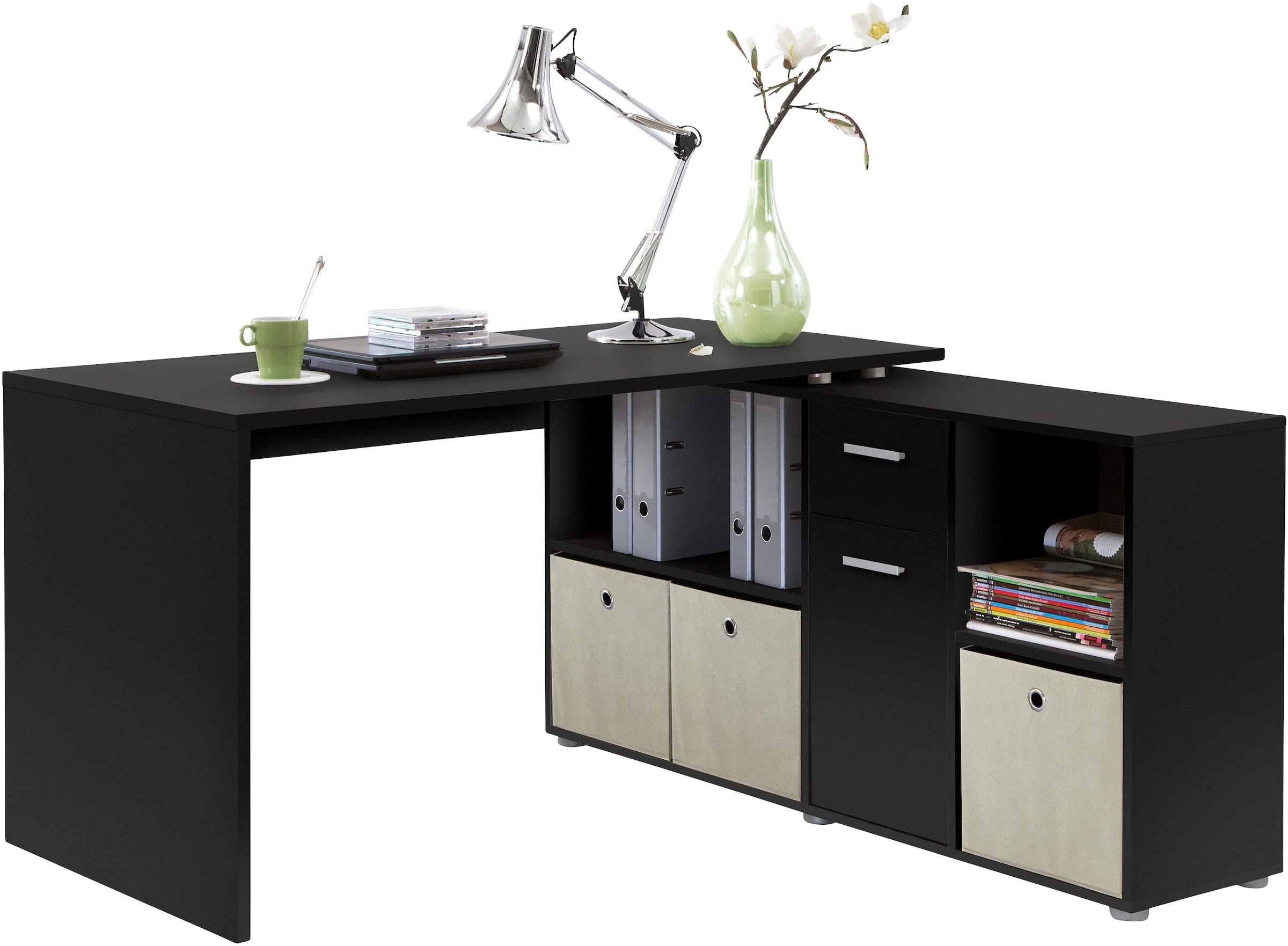 205 drehbar, Schreibtisch FMD cm, / Made Jelmoli-Versand in »Lex, Sideboard,«, / Breite Eckschreibtisch Germany | bestellen 136 online