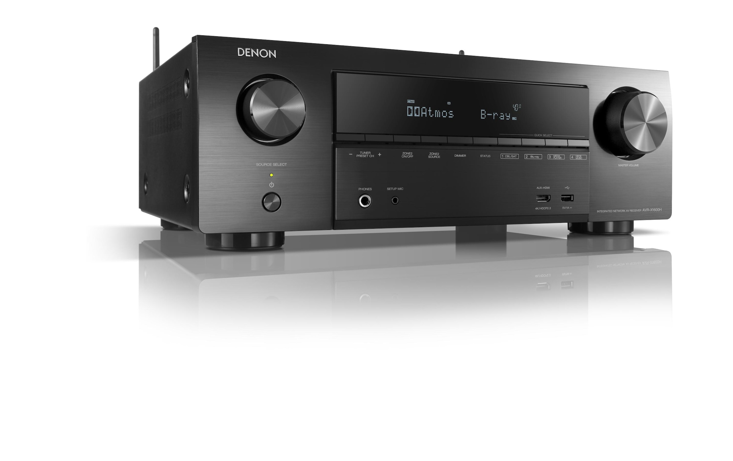 Denon AV-Receiver »AVR-X1600DABH Sch«