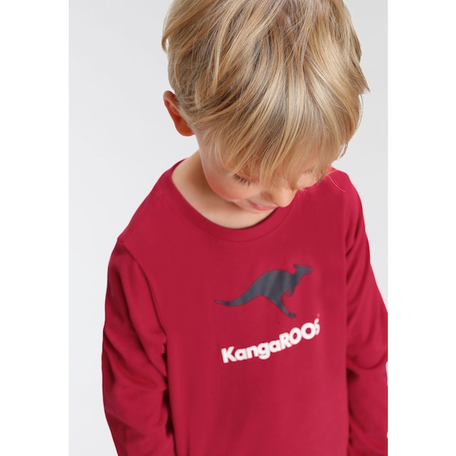 ✵ KangaROOS Langarmshirt »Basic Logo« online ordern | Jelmoli-Versand