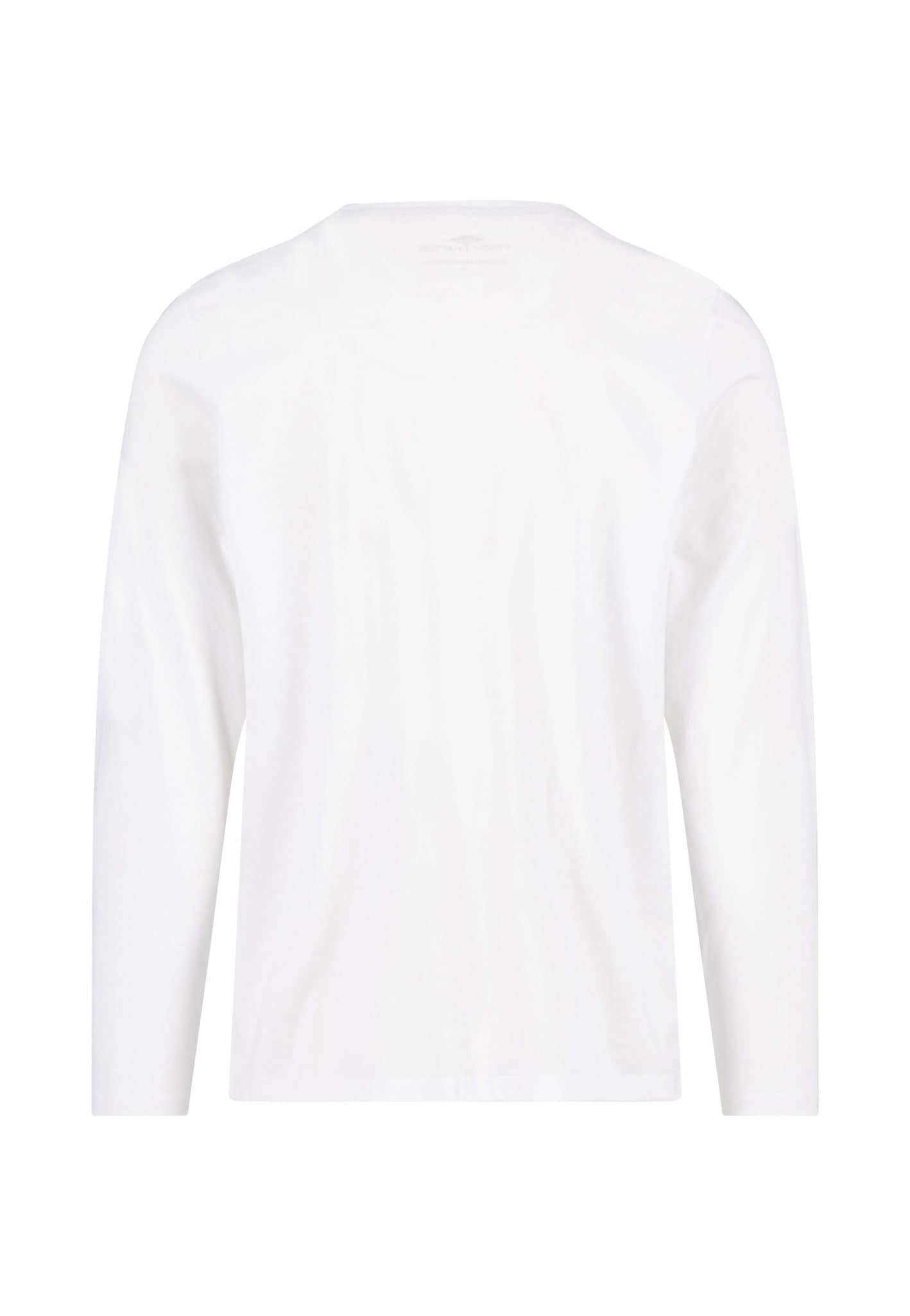 FYNCH-HATTON Langarmshirt, mit Logo Stickerei