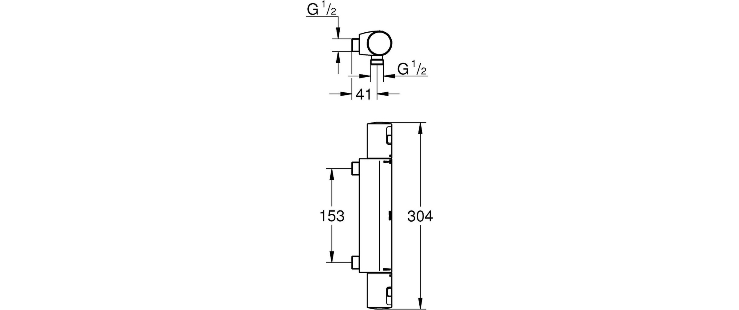 Grohe Duscharmatur »Precision Start«