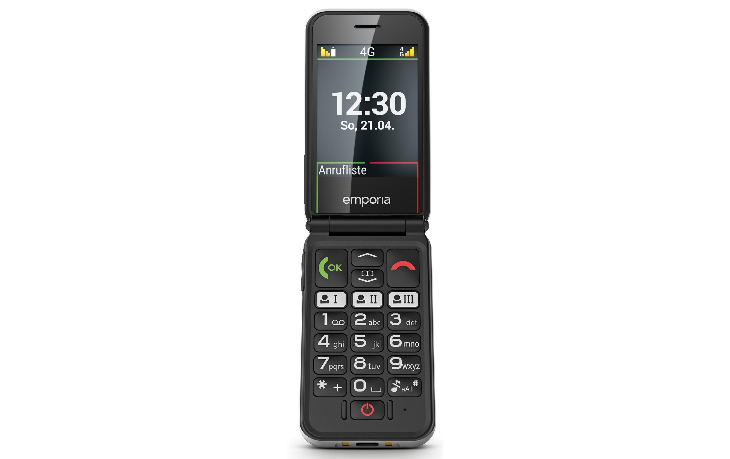 Emporia Smartphone »SIMPLICITYglam V227« Weiss