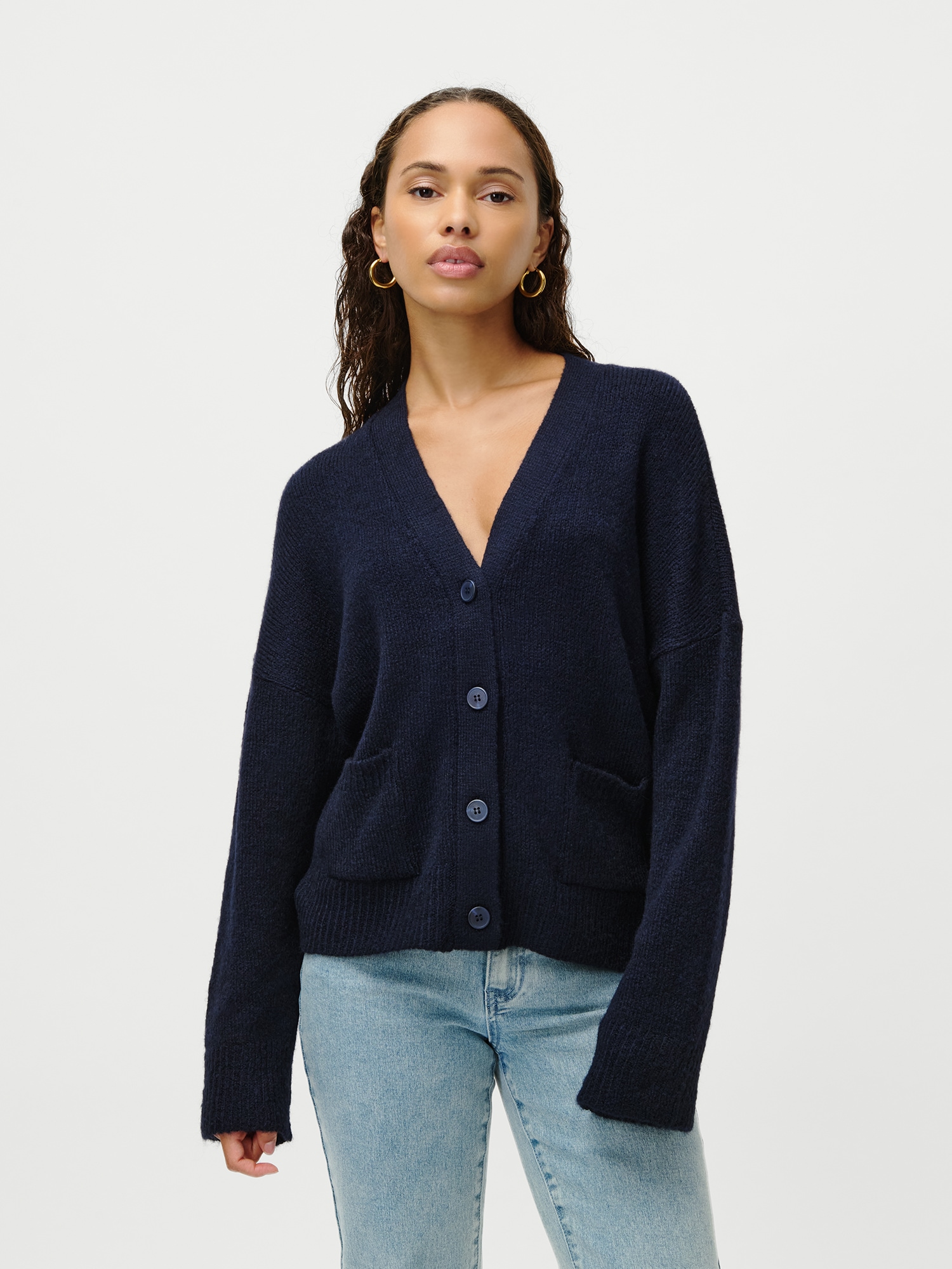LeGer Strickjacke »Hanne, LeGer by Lena Gercke« Regular fit mit V-Ausschnitt