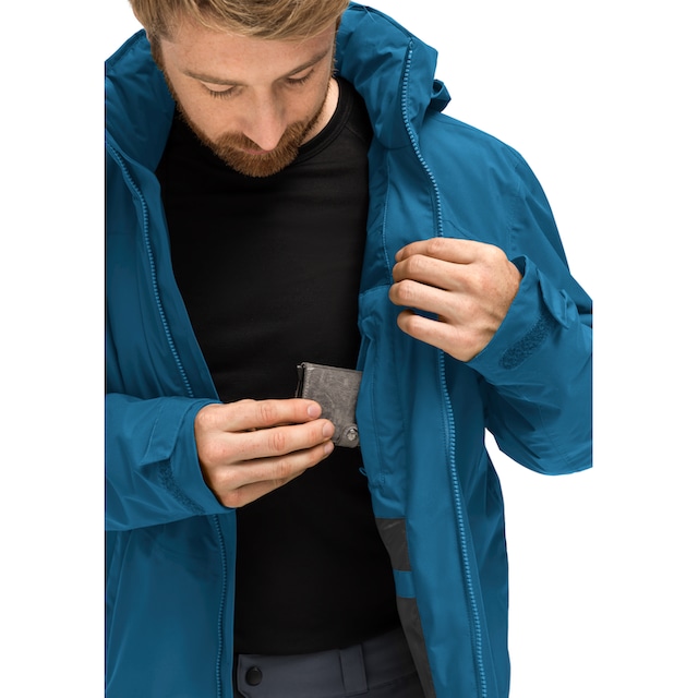 Maier Sports Outdoorjacke »Metor Therm Rec M«, Herren Wanderjacke,  atmungsaktiv und wasserdicht, wattierte Regenjacke mit Kapuze online kaufen  | Jelmoli-Versand