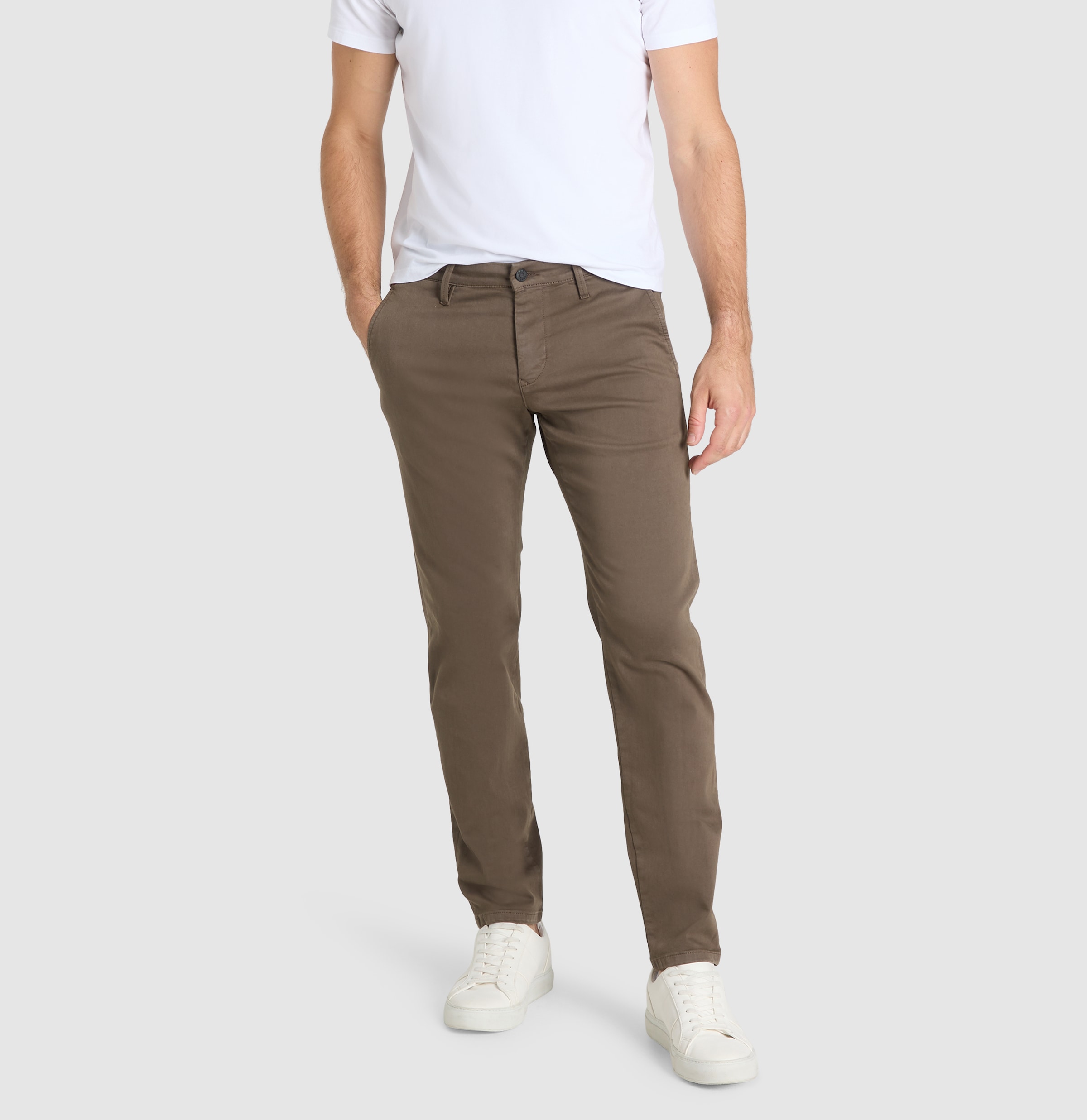 MAC Chinohose "Driver" mit Stretch