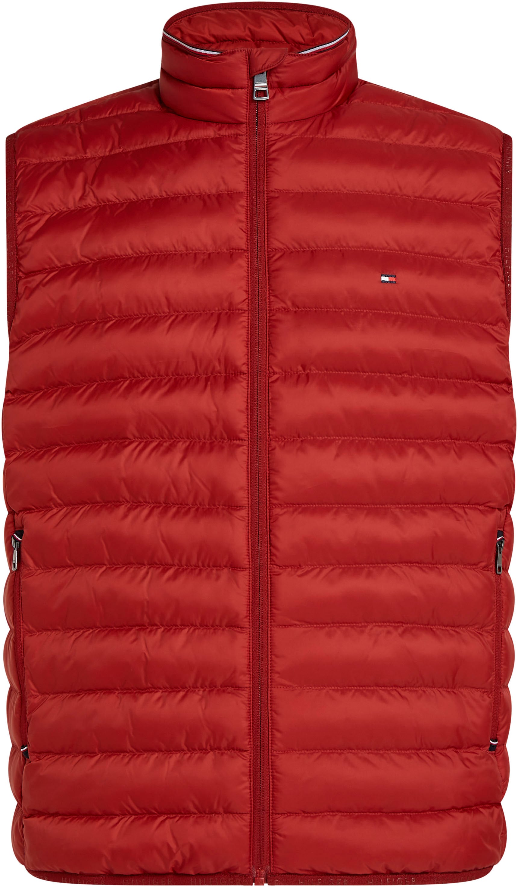 Tommy Hilfiger Big & Tall Steppweste »BT-PACKABLE RECYCLED VEST-B«, Grosse Grössen mit Logostickerei