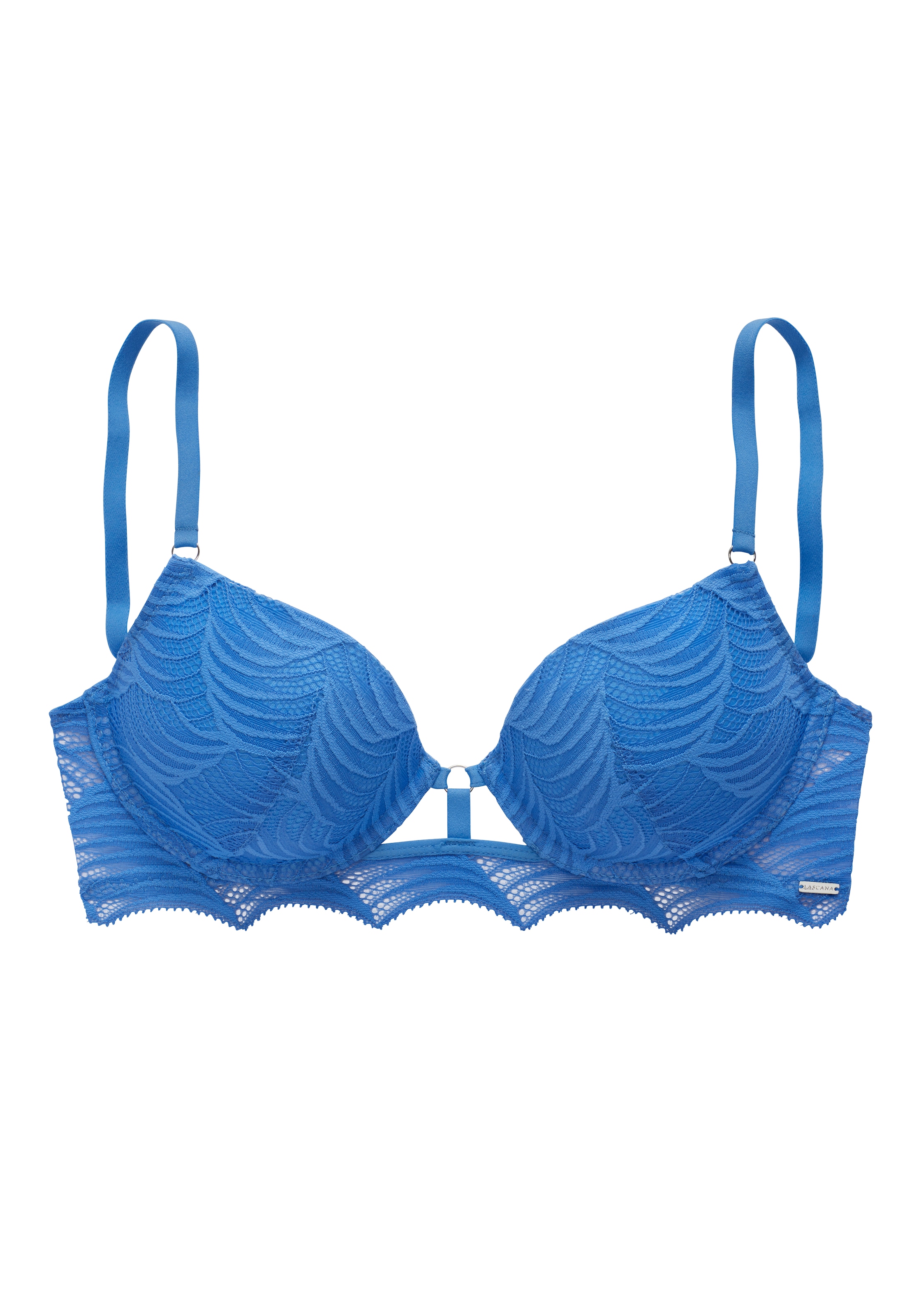 LASCANA Push-up-BH »Marla«, mit integrierten Kissen und modischer Spitze, Dessous