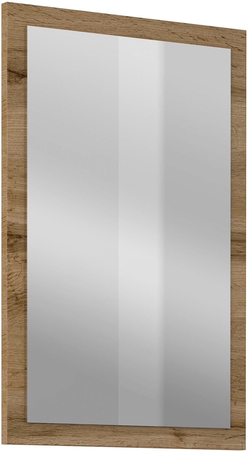 OTTO home Garderobenspiegel "Cross,Breite 40-60 cm moderner Flurspiegel hochkant oder quer hängend" Wandspiegel mit Rahmenoptik