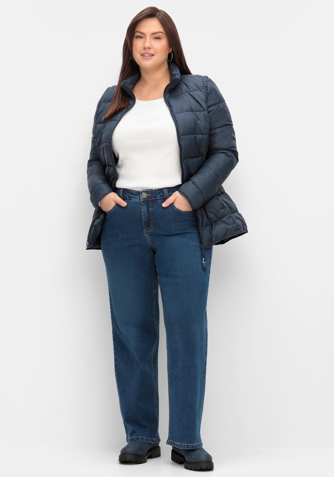Sheego 5-Pocket-Jeans, (1 tlg.)